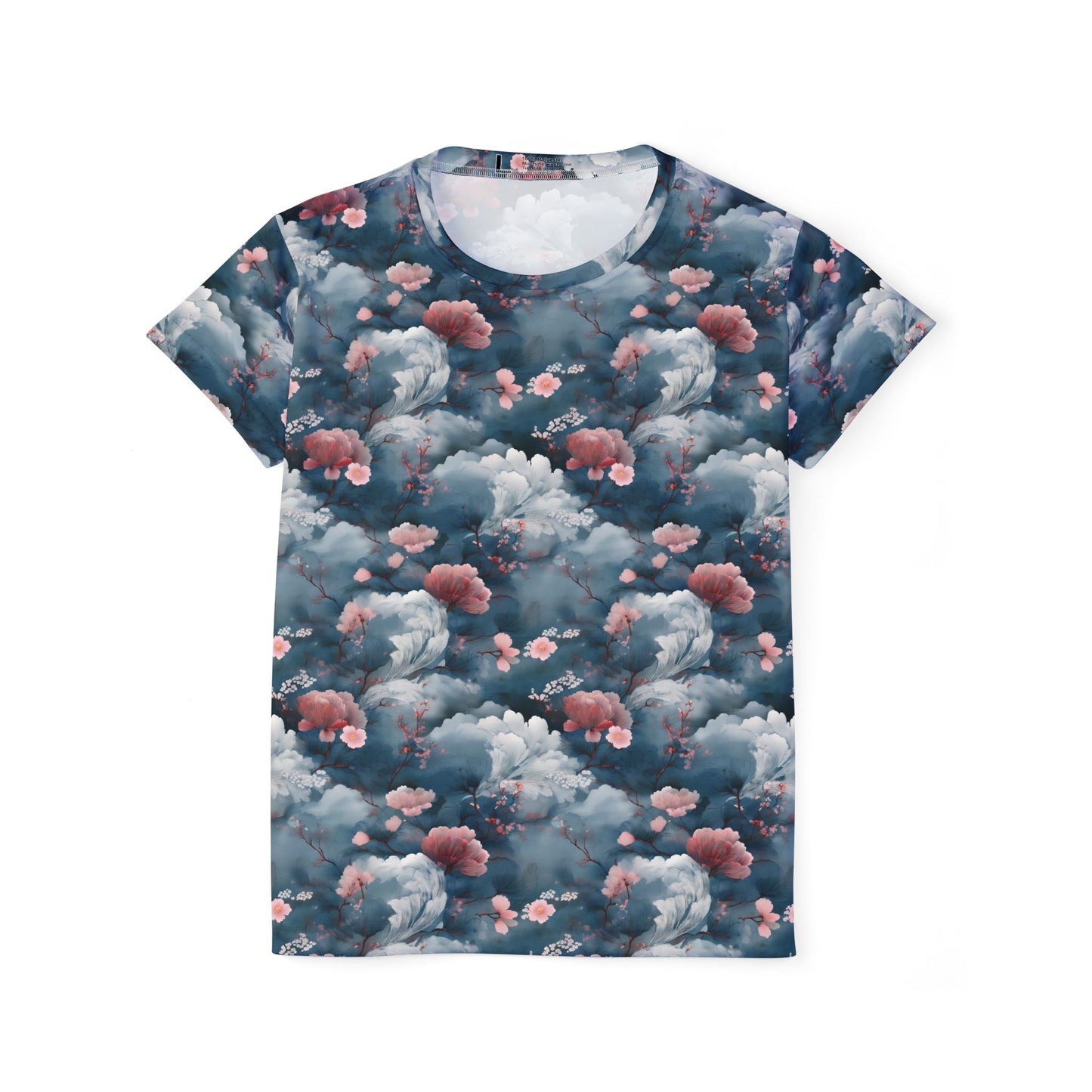 Women Poly Shirt with Floral Print F335