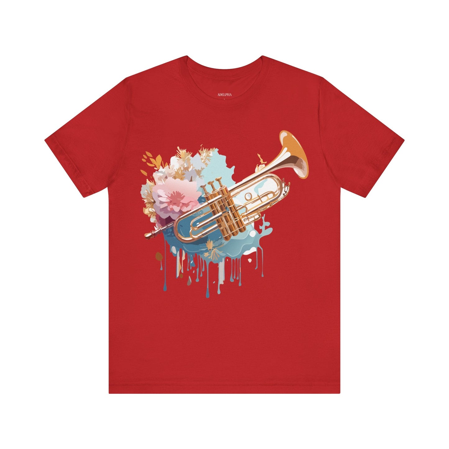 Unisex Graphic T Shirt Adelpha Music Tee Vintage Inspired Art Design Short Sleeve