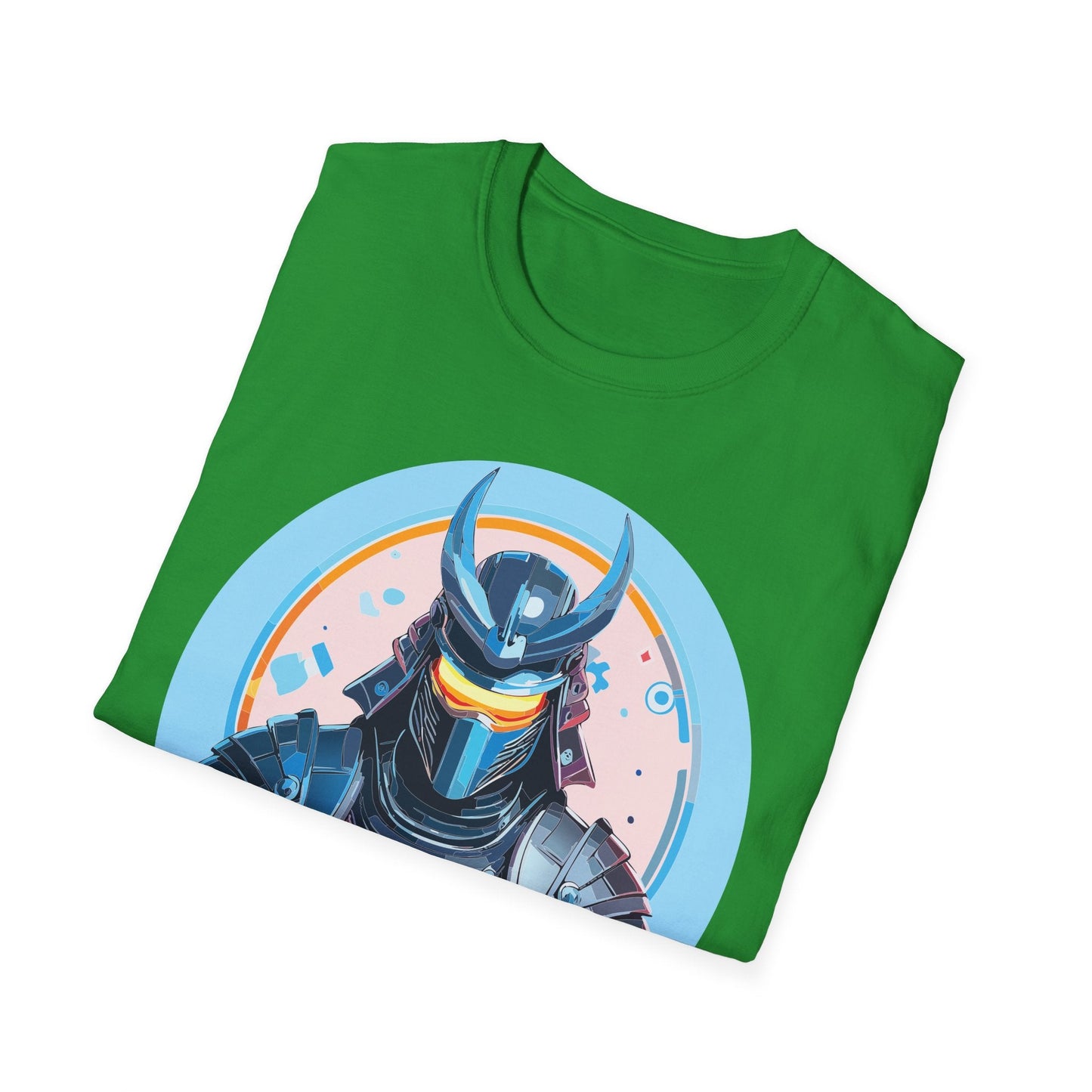 Samurai T Shirt Unisex Softstyle 64000 Tee Lightweight Comfortable 100 Percent Ring Spun Cotton