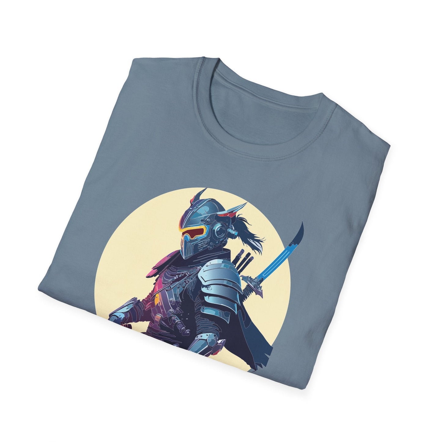 Samurai Shirt Unisex Softstyle Short Sleeve T Shirt Gildan 64000 Breathable Comfort Wear