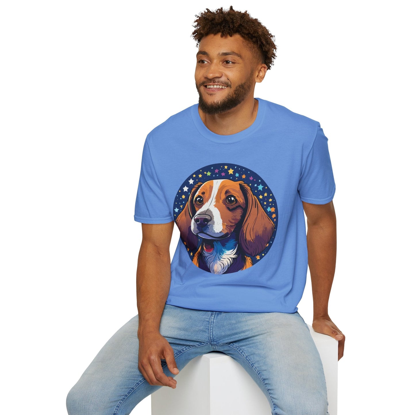 Dog Shirt Unisex Animal Tee Gildan Softstyle 64000 Short Sleeve