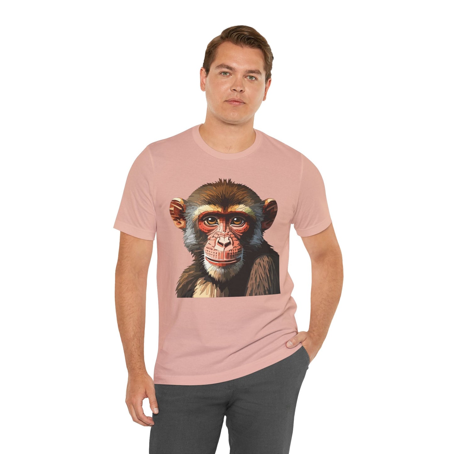 Unisex Animal Tee Shirt With Art Design Wildlife Graphic Gildan Softstyle 64000 Shirt