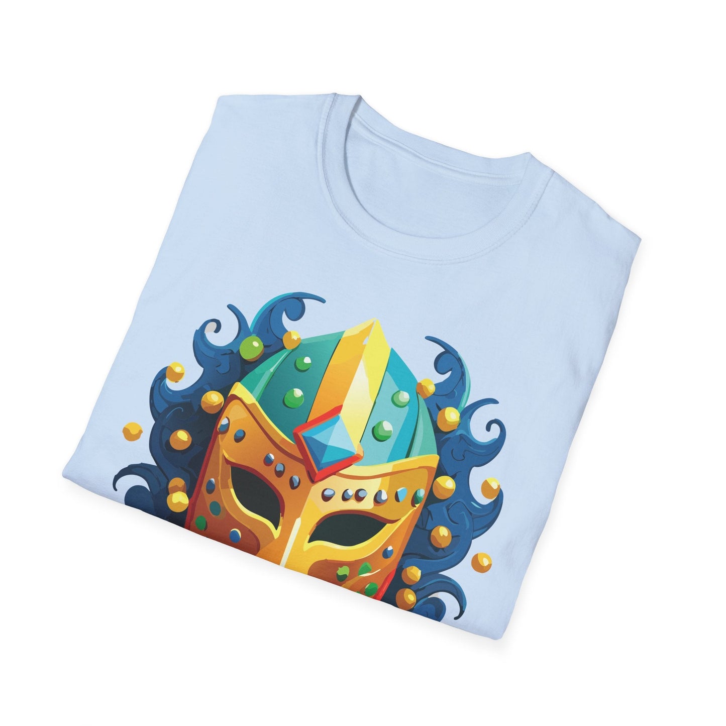 Unisex Mask Tee Shirt Gildan Softstyle 64000 100 Percent Ring Spun Cotton Comfort