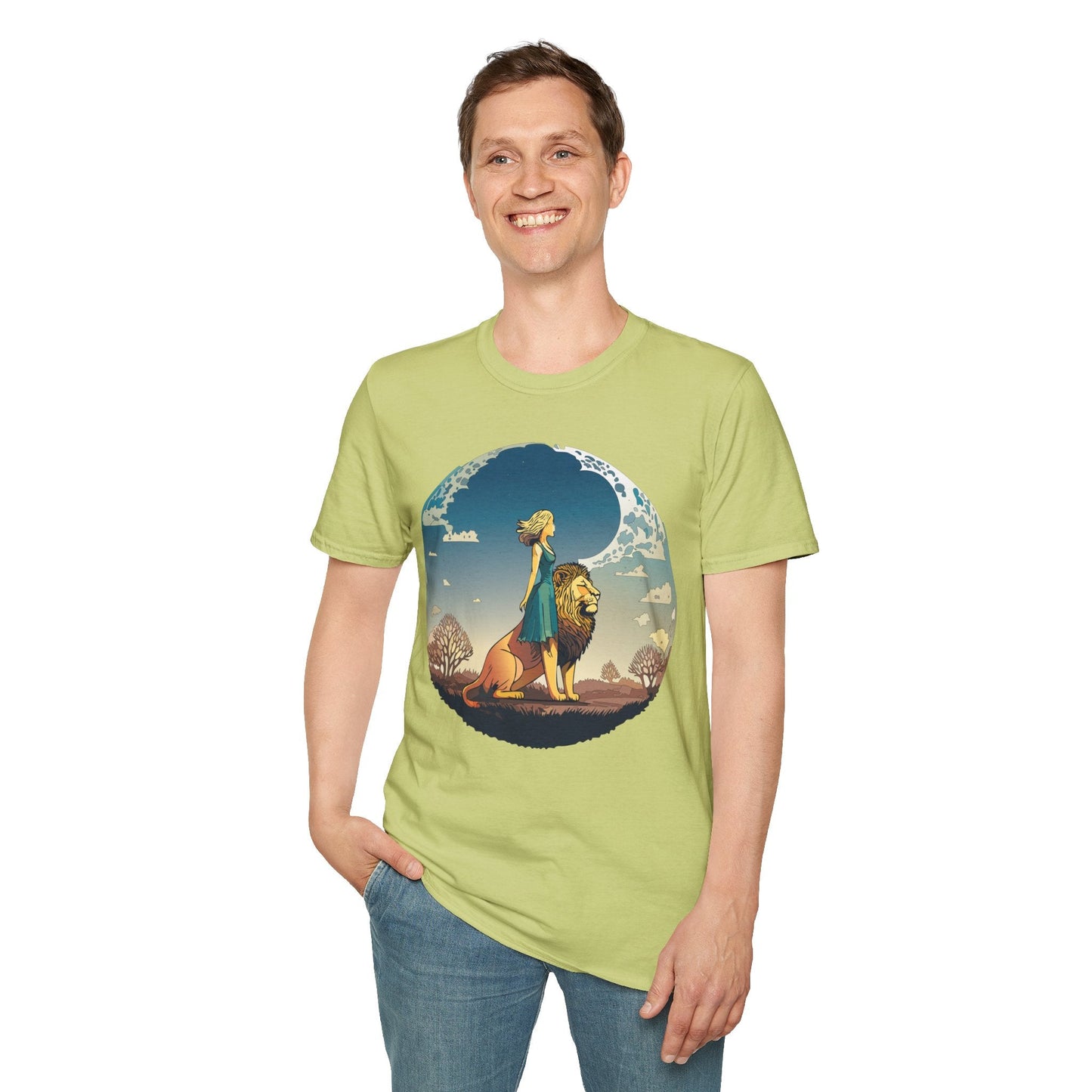 Womens Graphic T Shirt Art Design Tee Softstyle 64000 100 Percent Cotton Unisex Comfort