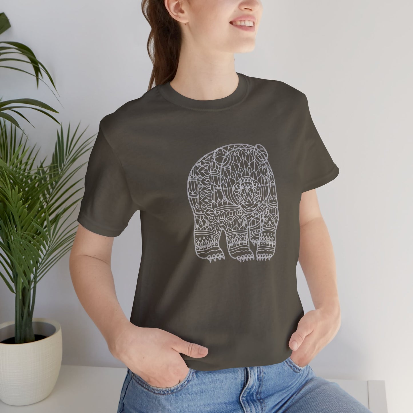 Unisex Tee Shirt with animals Print