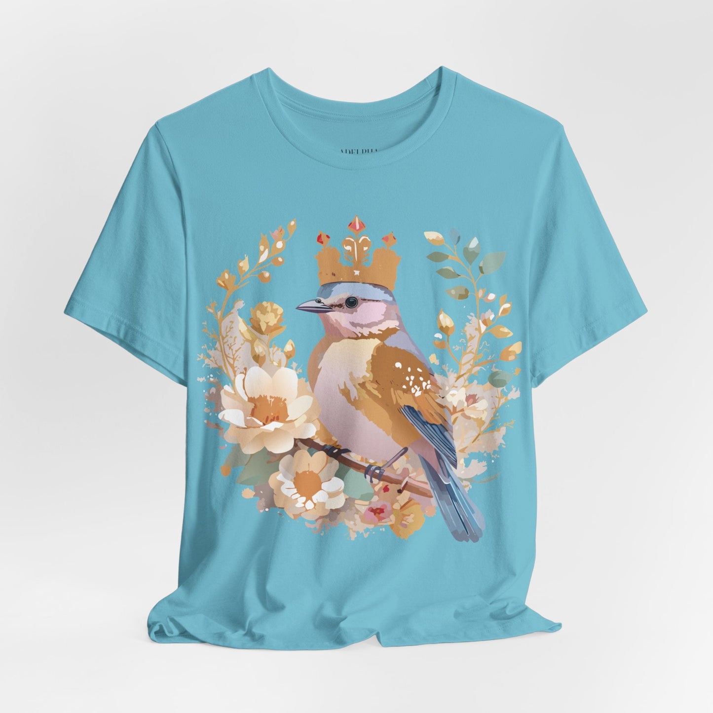 Medallion Graphic Unisex 100 Cotton Vintage Animal Medal Artwork Tee 19