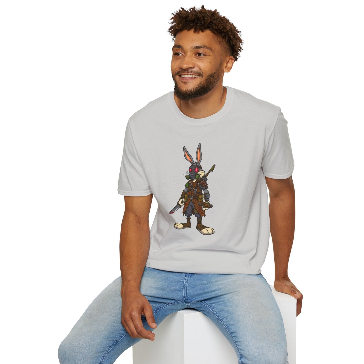 Bugs Bunny T Shirt Unisex Cartoon Tee 100 Percent Cotton Softstyle 64000 With Classic Animation Art