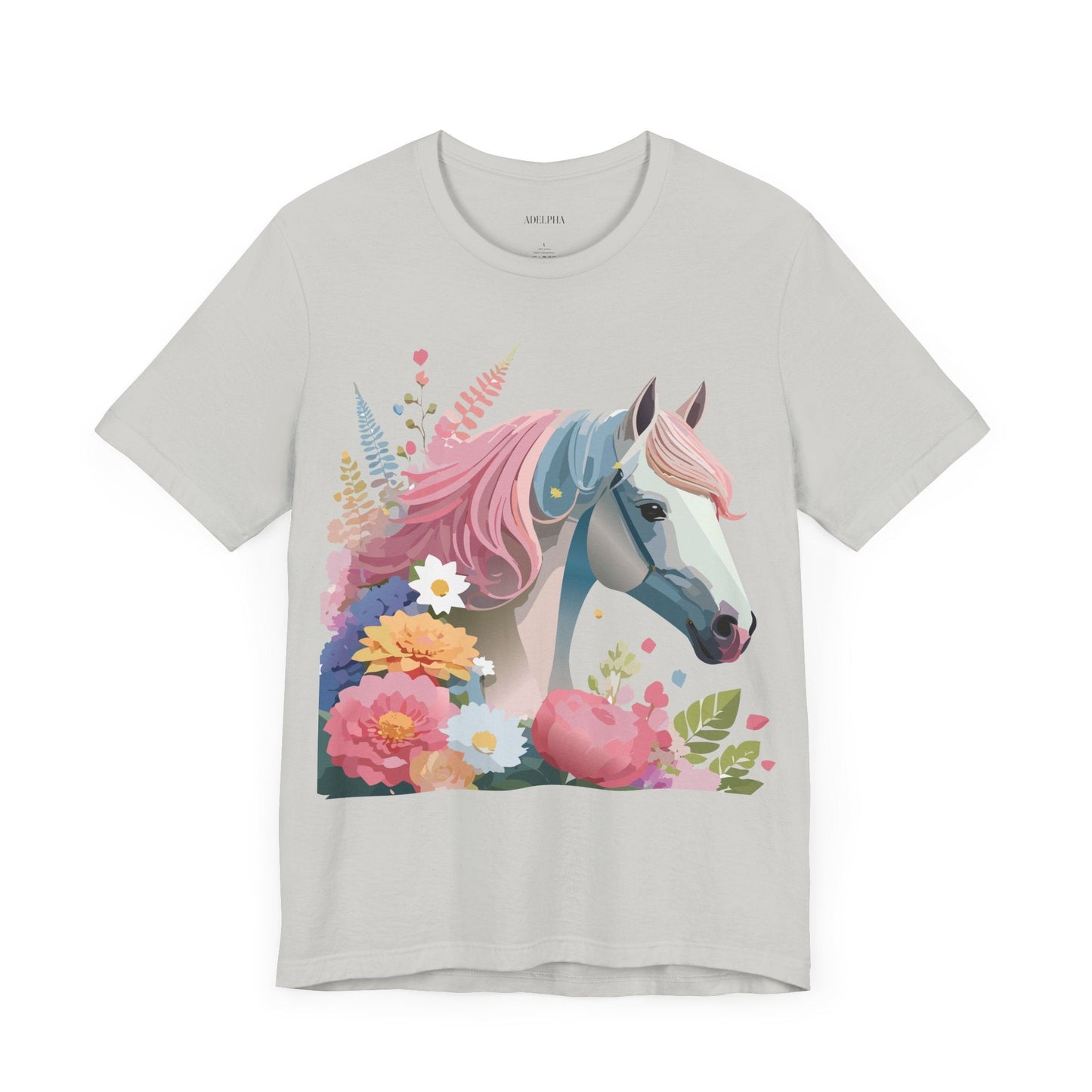 Horse Graphic Unisex 100 Cotton Vintage Animal Art T-Shirt 3