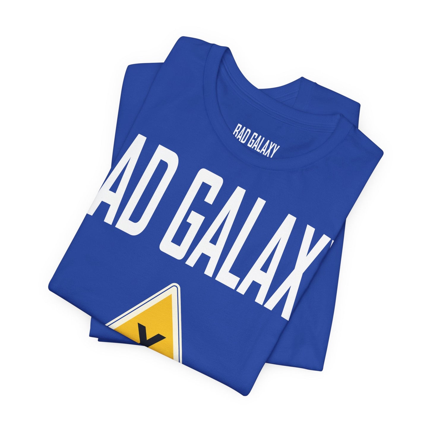 Bad Galaxy Tee Shirt With Red Stamp Made To Order 100 Percent Cotton Eco Friendly Inks USA