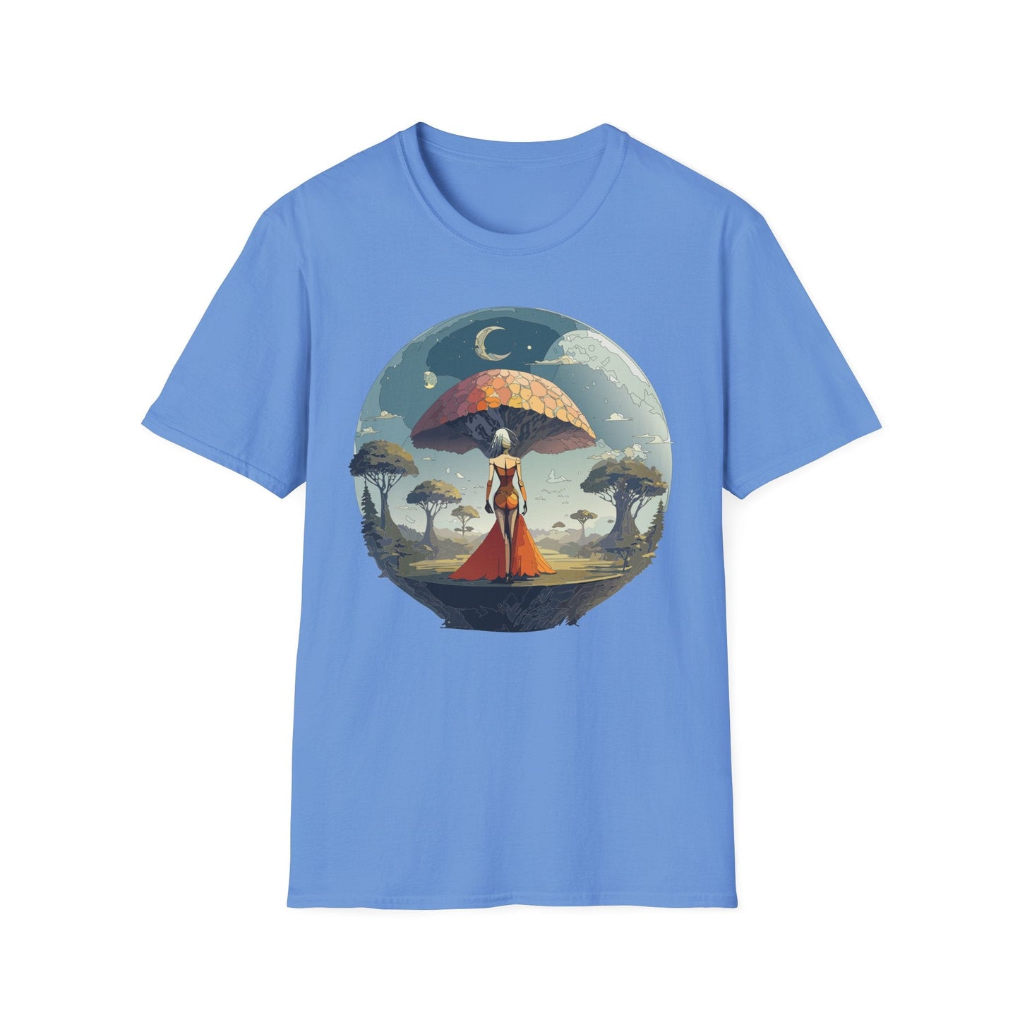 Womens Graphic T Shirts Art Design Shirt Softstyle Casual Tee 64000 Gildan Ring Spun Cotton