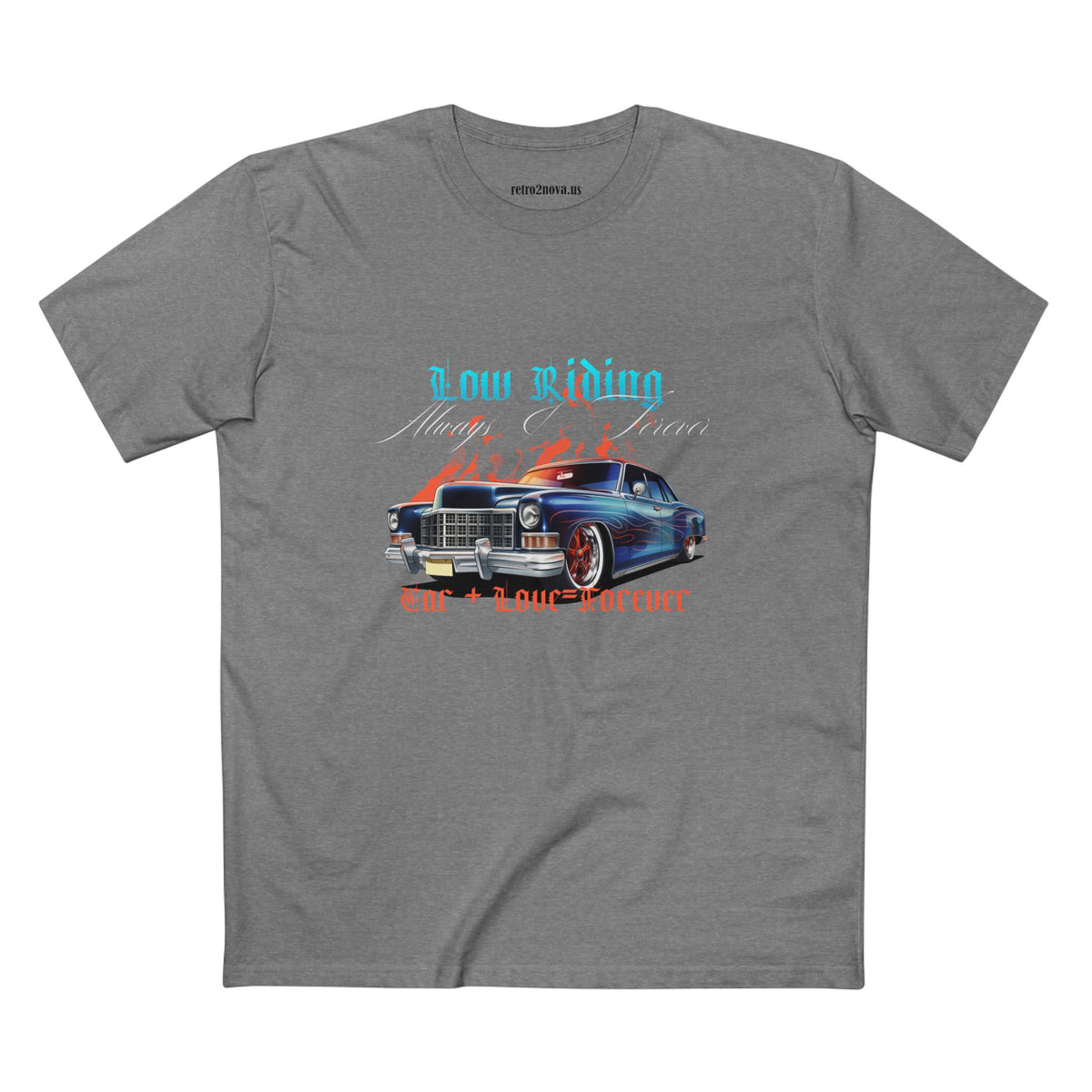 Retro Car Vintage Graphic Tee Staple Unisex 100 Cotton Tee Shirt - RC-28