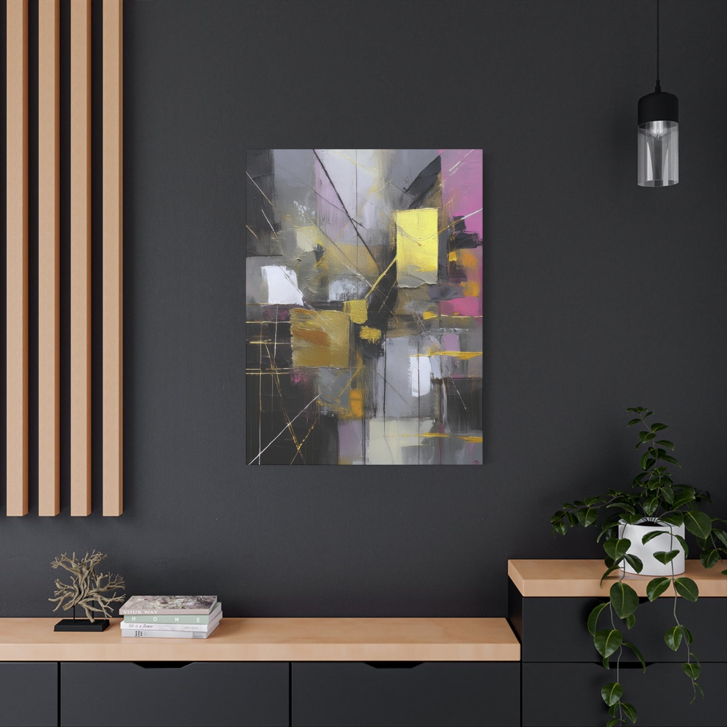 Abstract Oil Painting Print Canvas 20x24,20x30,24x30 24x32,24x36,30x40 32x48,36x48,40x60 Pine-Wood Inner Frame ABS-214