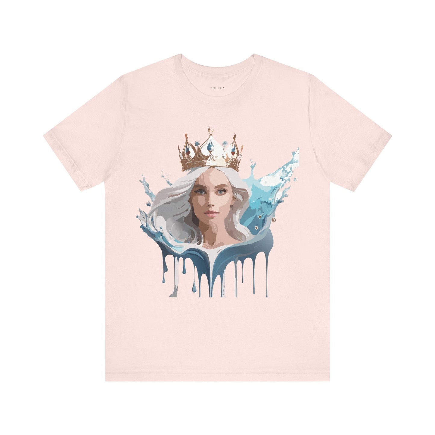 Queen Graphic T Shirt By Adelpha Unisex Jersey Short Sleeve Vintage Inspired Art Tee