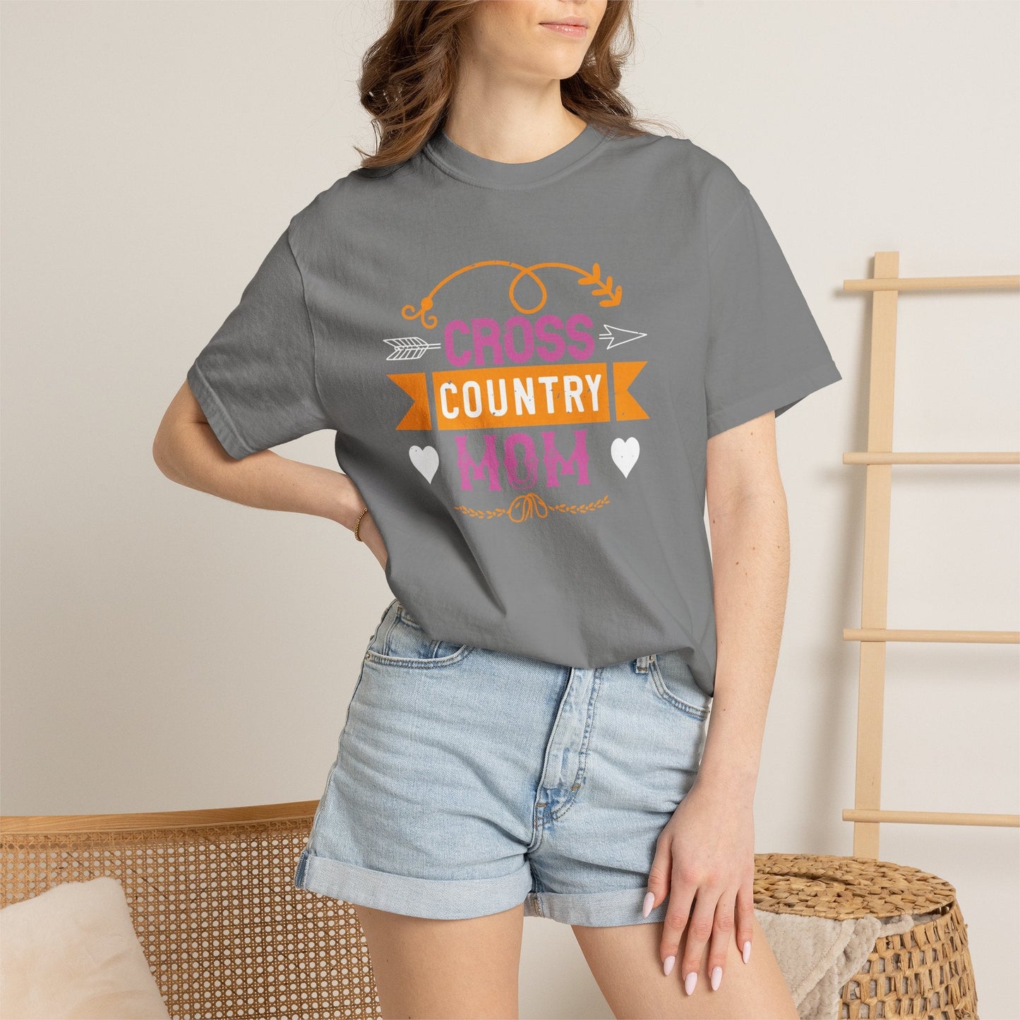 Mom T-shirt Mother Day Mama Tee Unisex Comfort Colors Garment-Dyed Cotton h68
