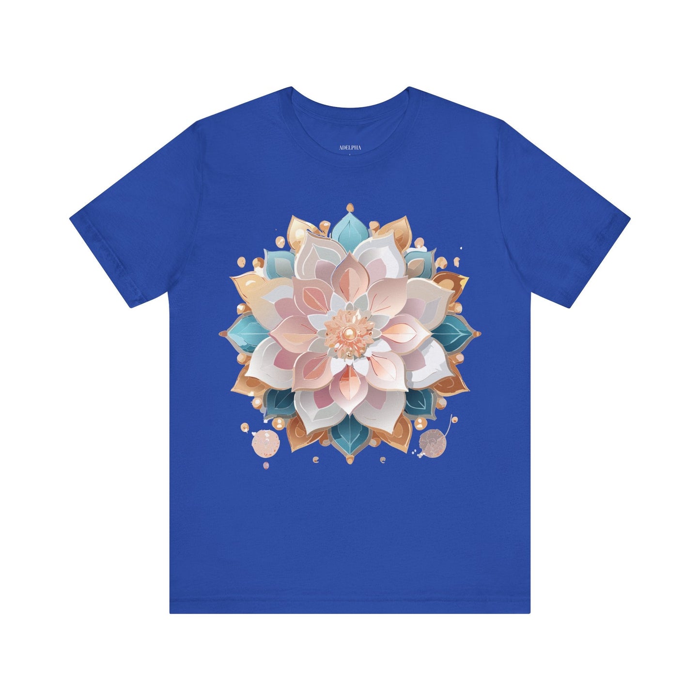 Adelpha Mandala Graphic Tee Unisex Jersey Short Sleeve Vintage Inspired Artwork Edition
