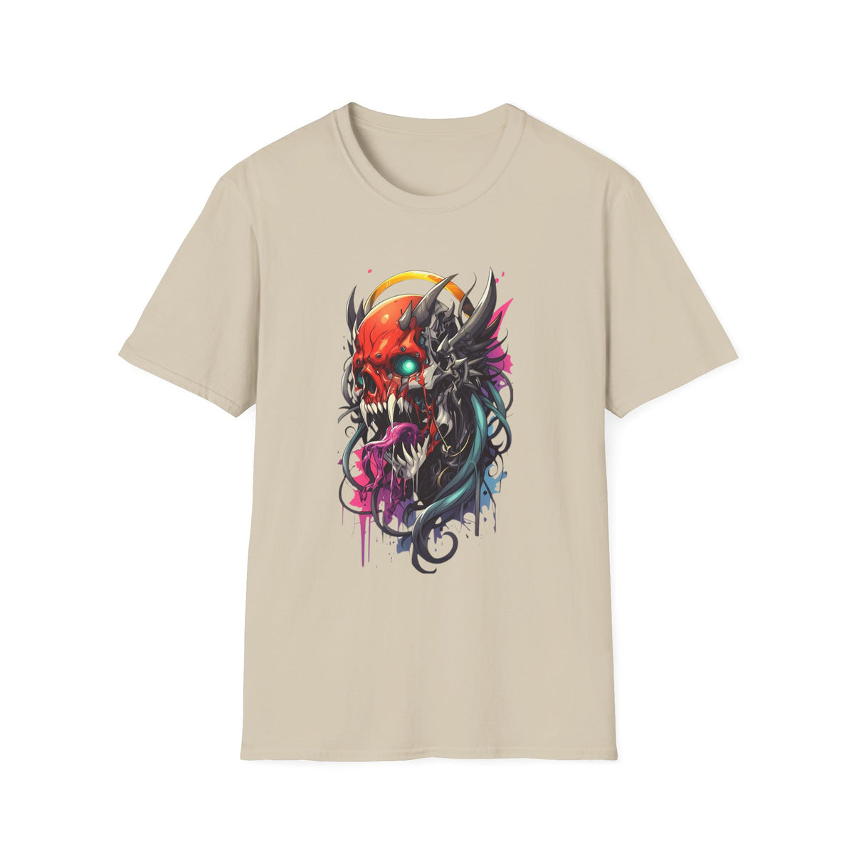 Skull Skeleton Graphic Tee Gildan Unisex 100 Cotton Tee Shirt h48