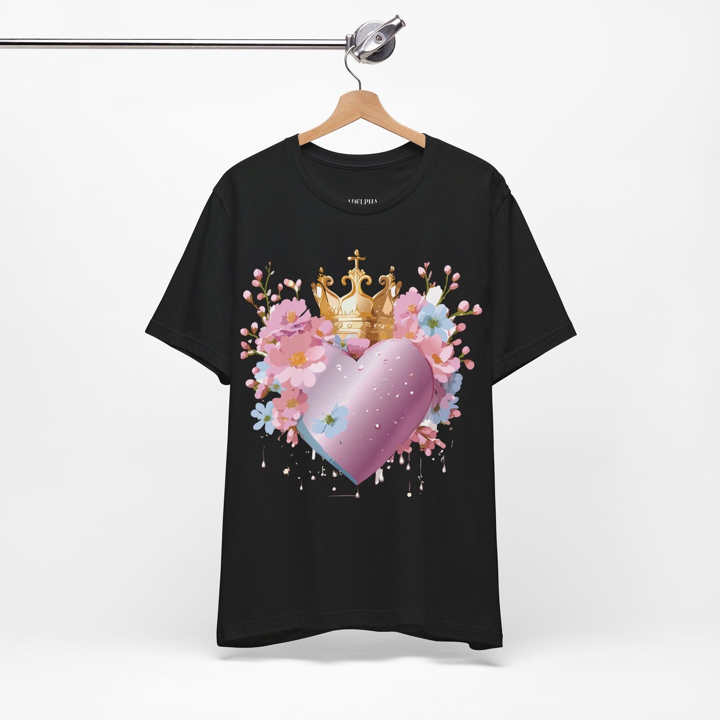 Valentine Graphic Tee From Adelpha Unisex Jersey Short Sleeve Vintage Inspired Artwork Shirt