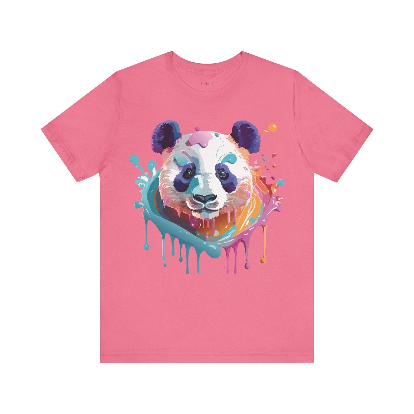 Panda Graphic Tee Unisex Vintage Inspired Art Design By Adelpha Premium Jersey Short Sleeve