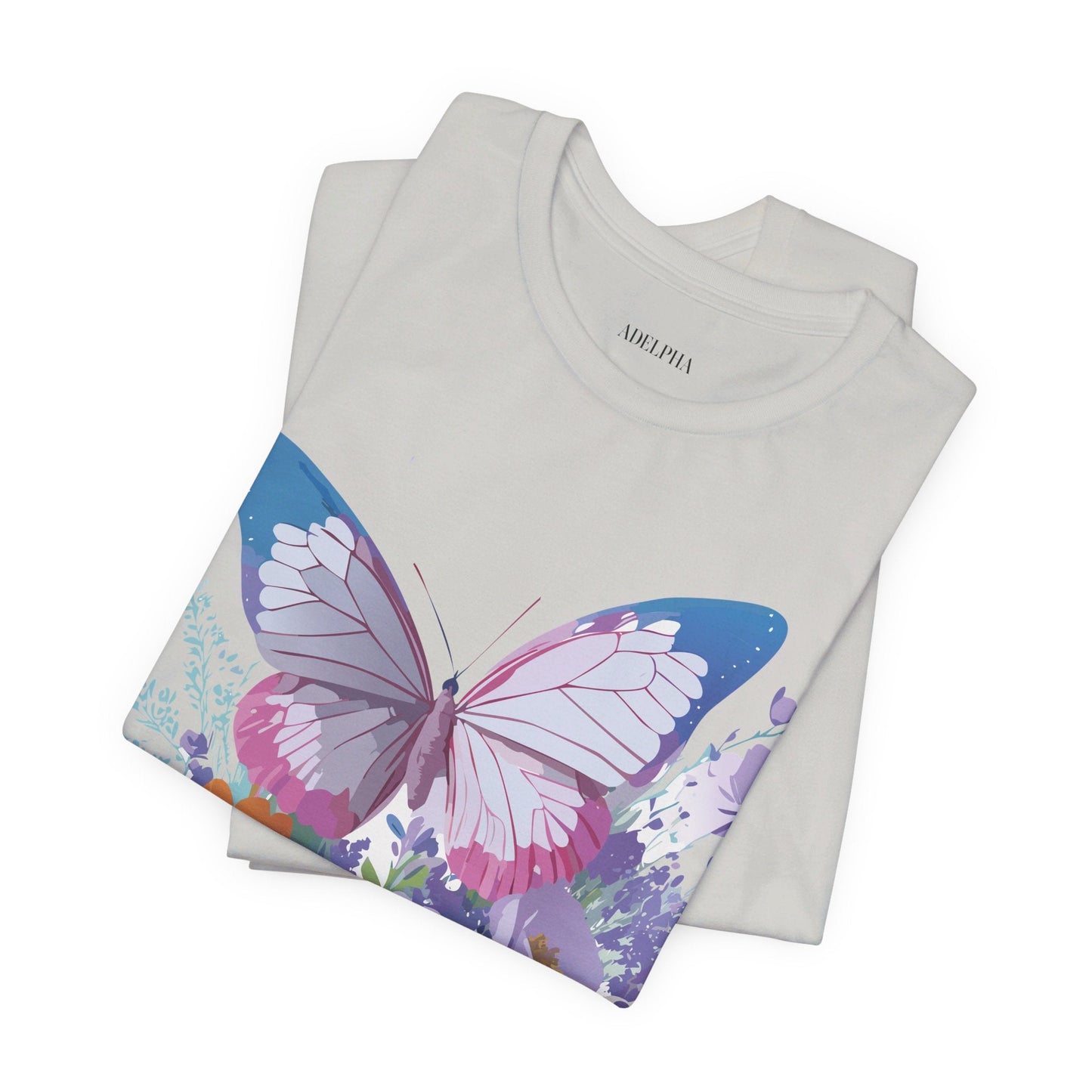 Unisex Butterfly Graphic Tee Adelpha Art Design Vintage Inspired Jersey Tee