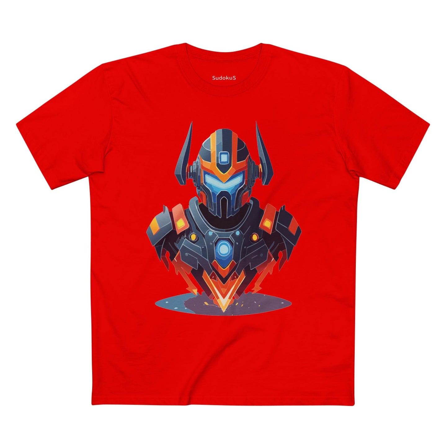 Cyborg Robot Graphic Unisex 100 Cotton Staple Tee 10