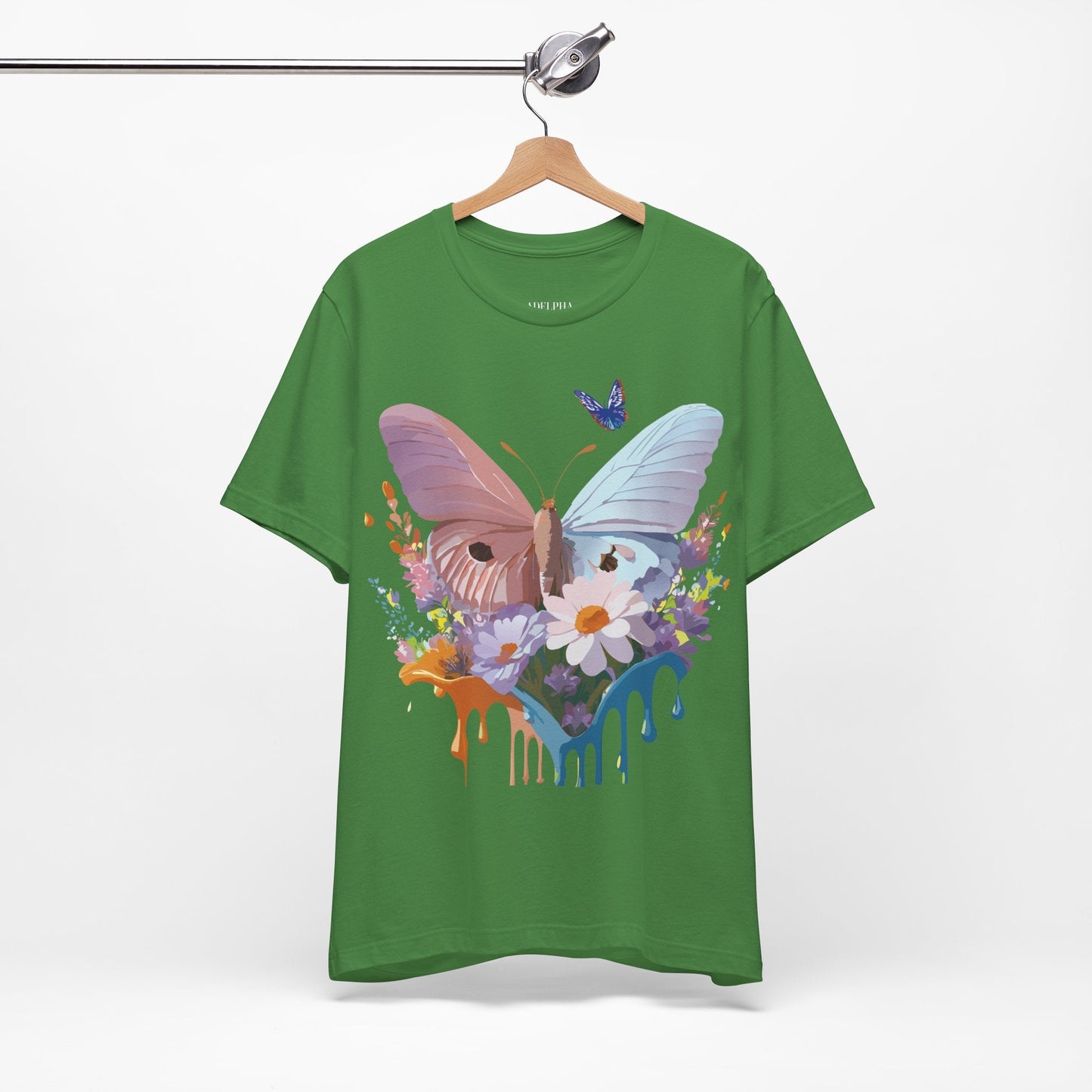 Butterfly Graphic Tee Unisex Jersey Short Sleeve Artwork By Adelpha