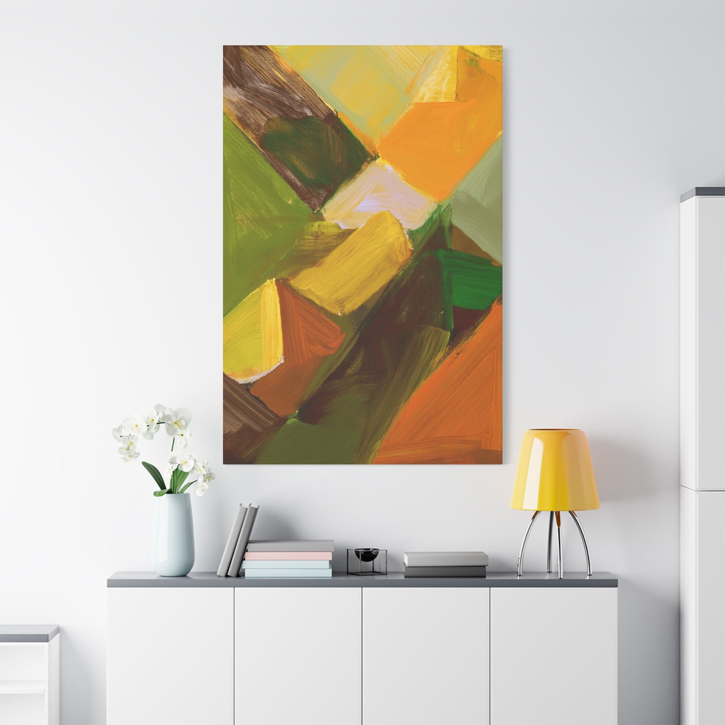 Abstract Geometric Painting Print Canvas 20x24,20x30,24x30 24x32,24x36,30x40 32x48,36x48,40x60 Pine-Wood Inner Frame ABS-59