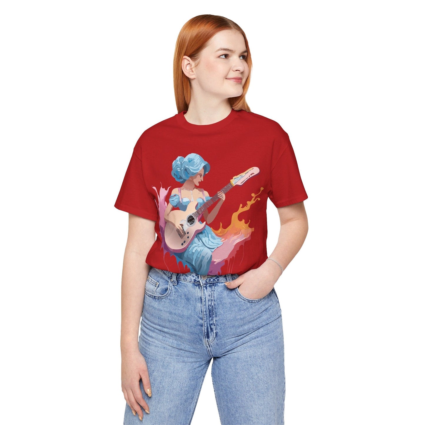 Adelpha Unisex Graphic Tee With Vintage Inspired Art Design Short Sleeve Premium Everyday Wear
