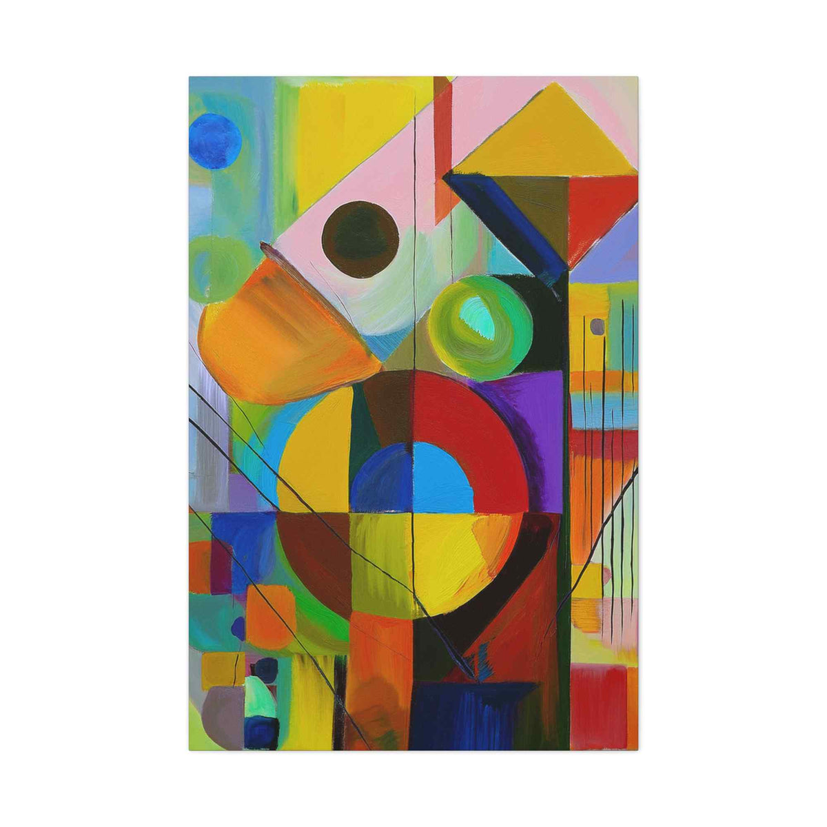 Abstract Painting Print Canvas 20x24,20x30,20x60,24x30,24x32,24x36,30x40,32x48,36x48,40x60 Pine-Wood Inner Frame ABS-1