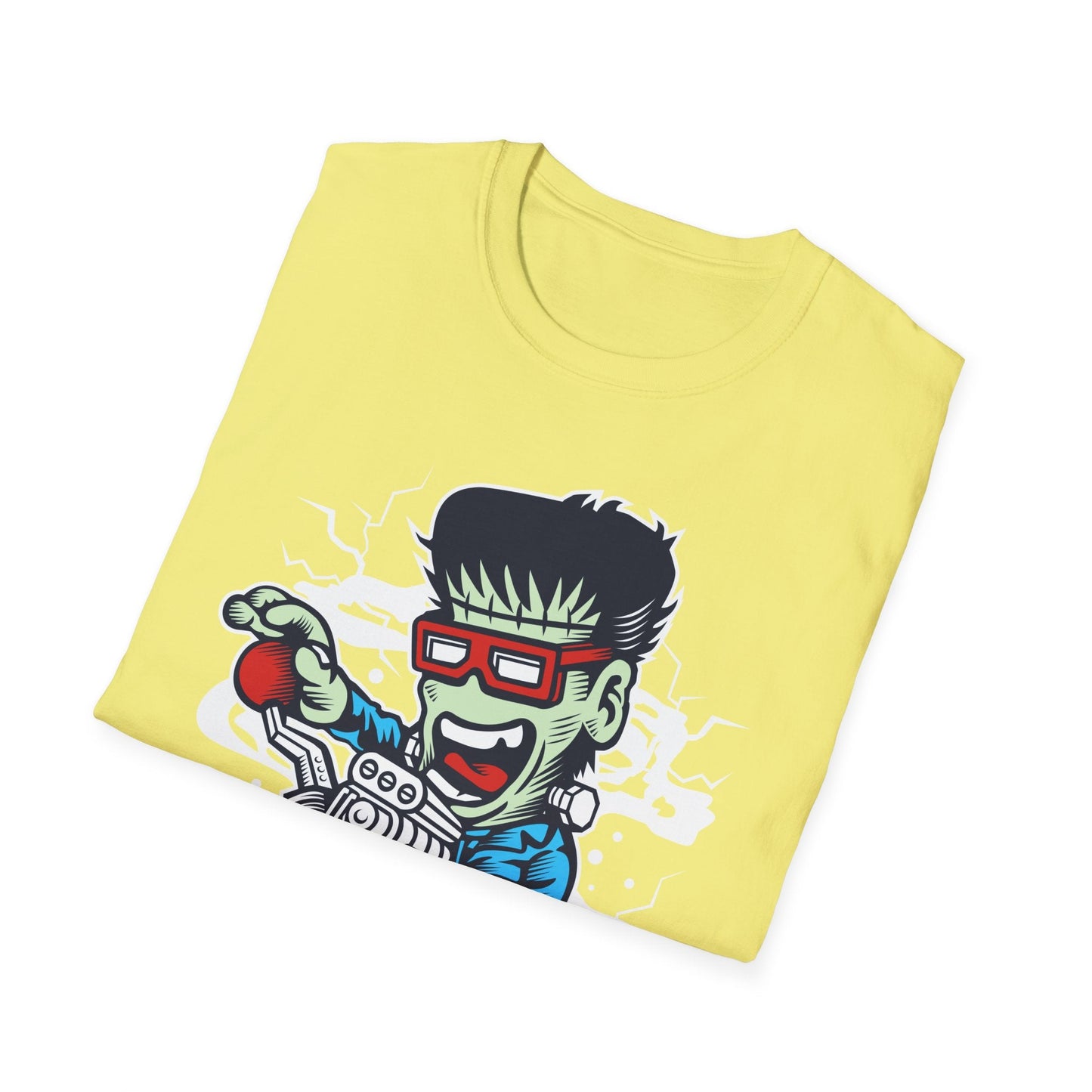 Cartoon T Shirt Animation Tee Funny Unisex Softstyle Gildan 64000 100 Percent Cotton