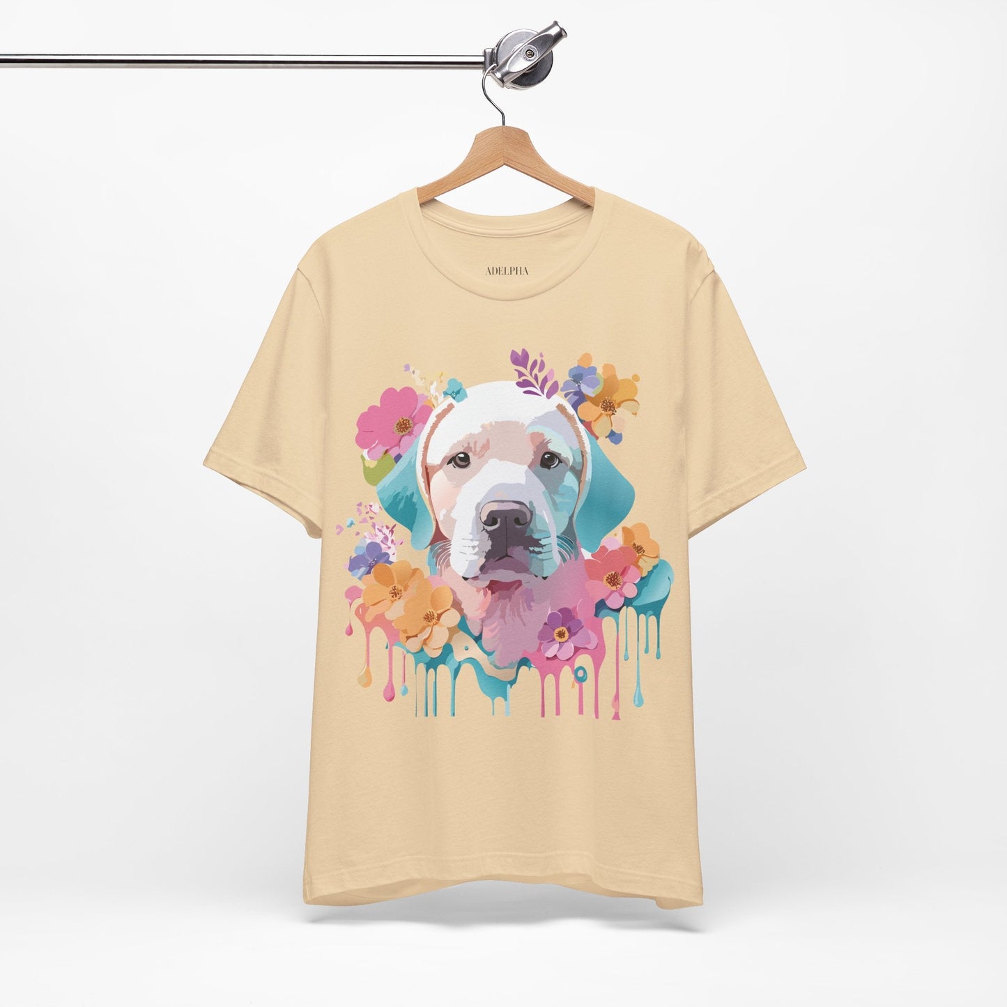 Adelpha Graphic Dog Shirt Unisex Vintage Inspired Artwork Tee For Everyday Wear Premium