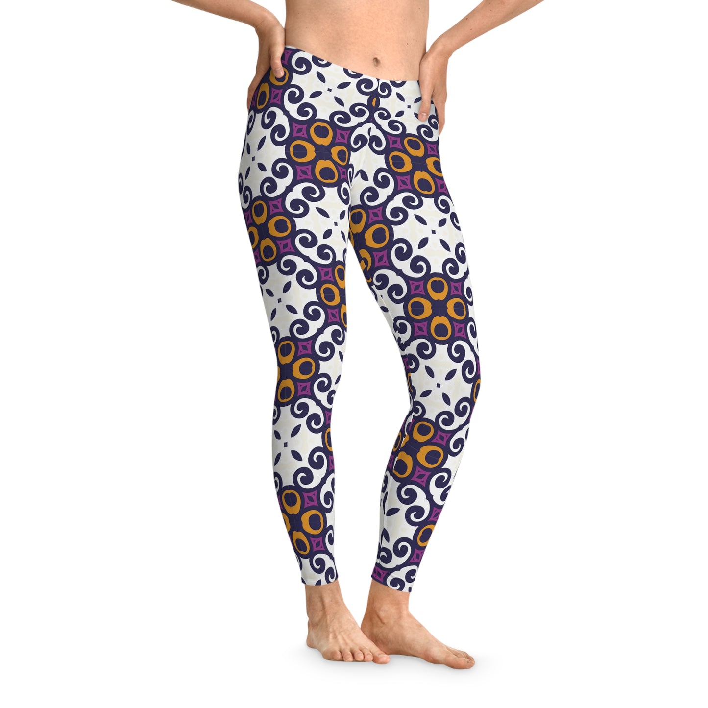 Leggings with Traditional print