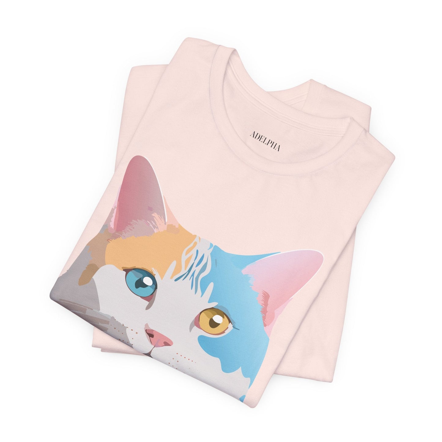 Adelpha Cat Graphic Tee Unisex Jersey Short Sleeve Vintage Inspired
