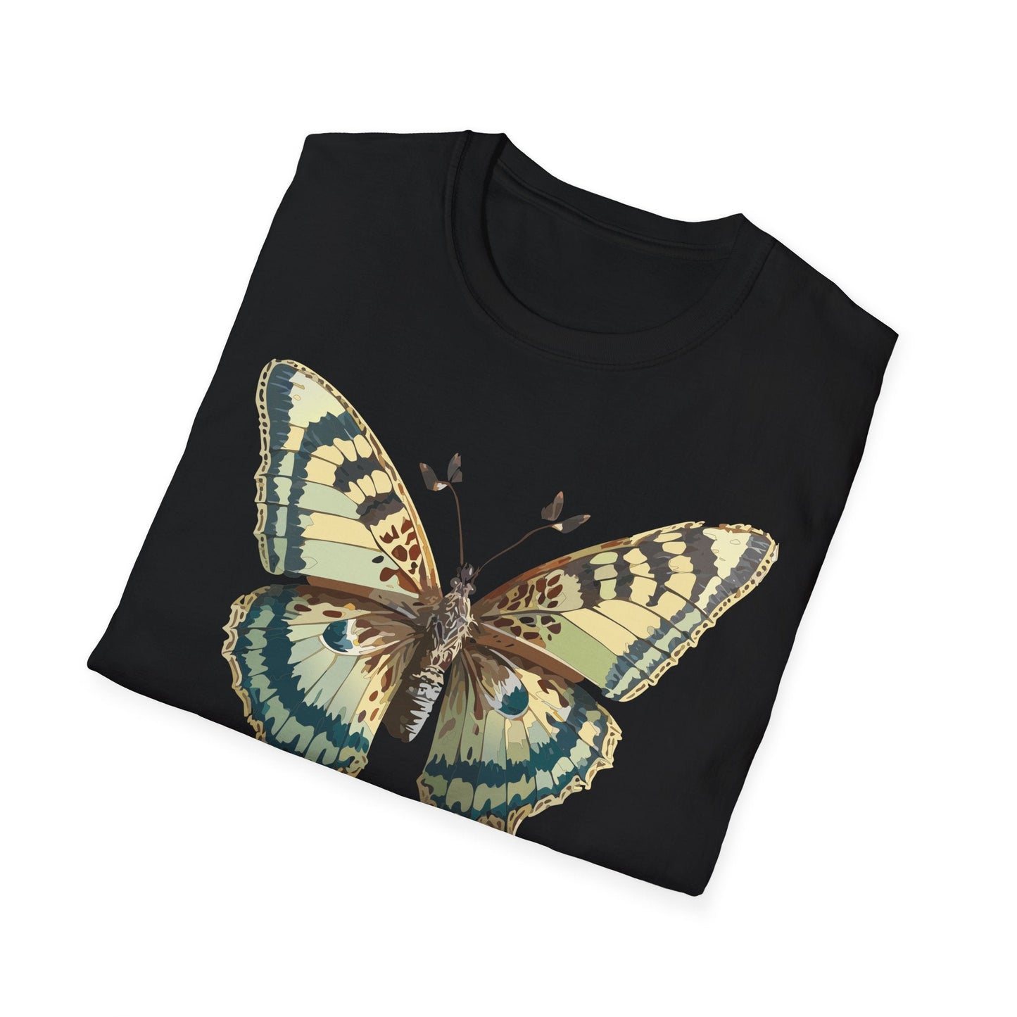Butterfly Shirt Unisex T Shirt Monarch Butterfly Print Softstyle Gildan 64000 Tee