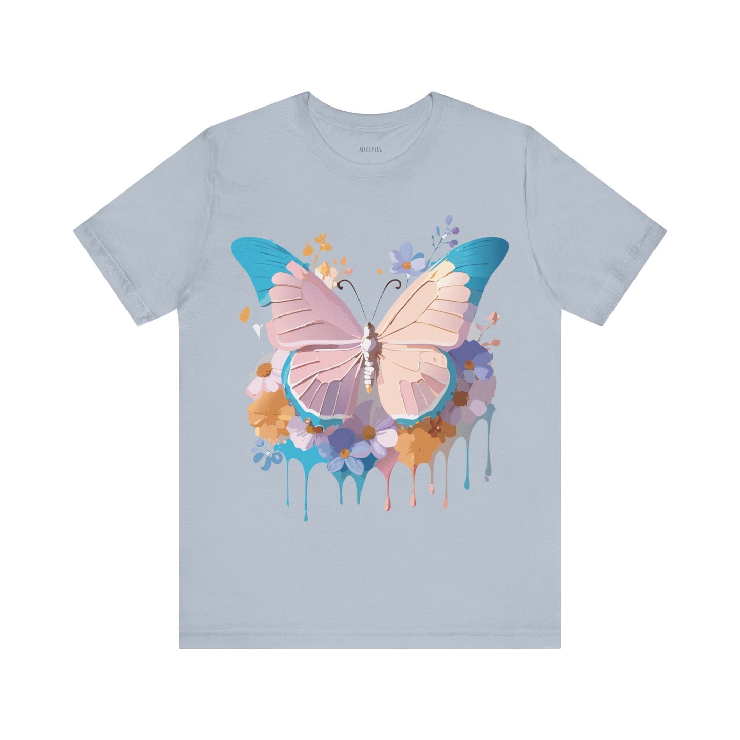 Butterfly Graphic Tee Vintage Inspired Adelpha Unisex Jersey Short Sleeve