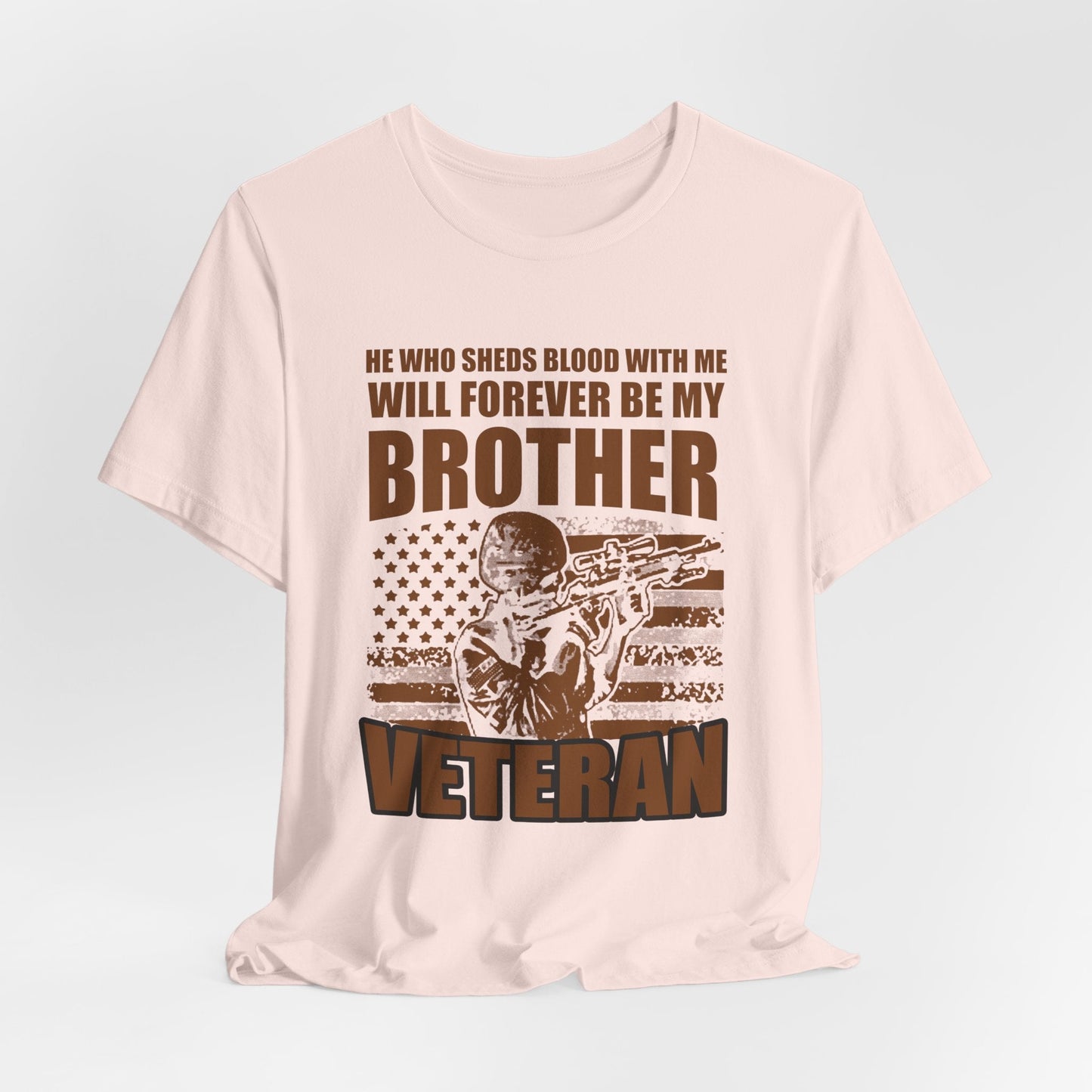 Army Veteran Patriotic Graphic Design Unisex Cotton T-Shirt v47