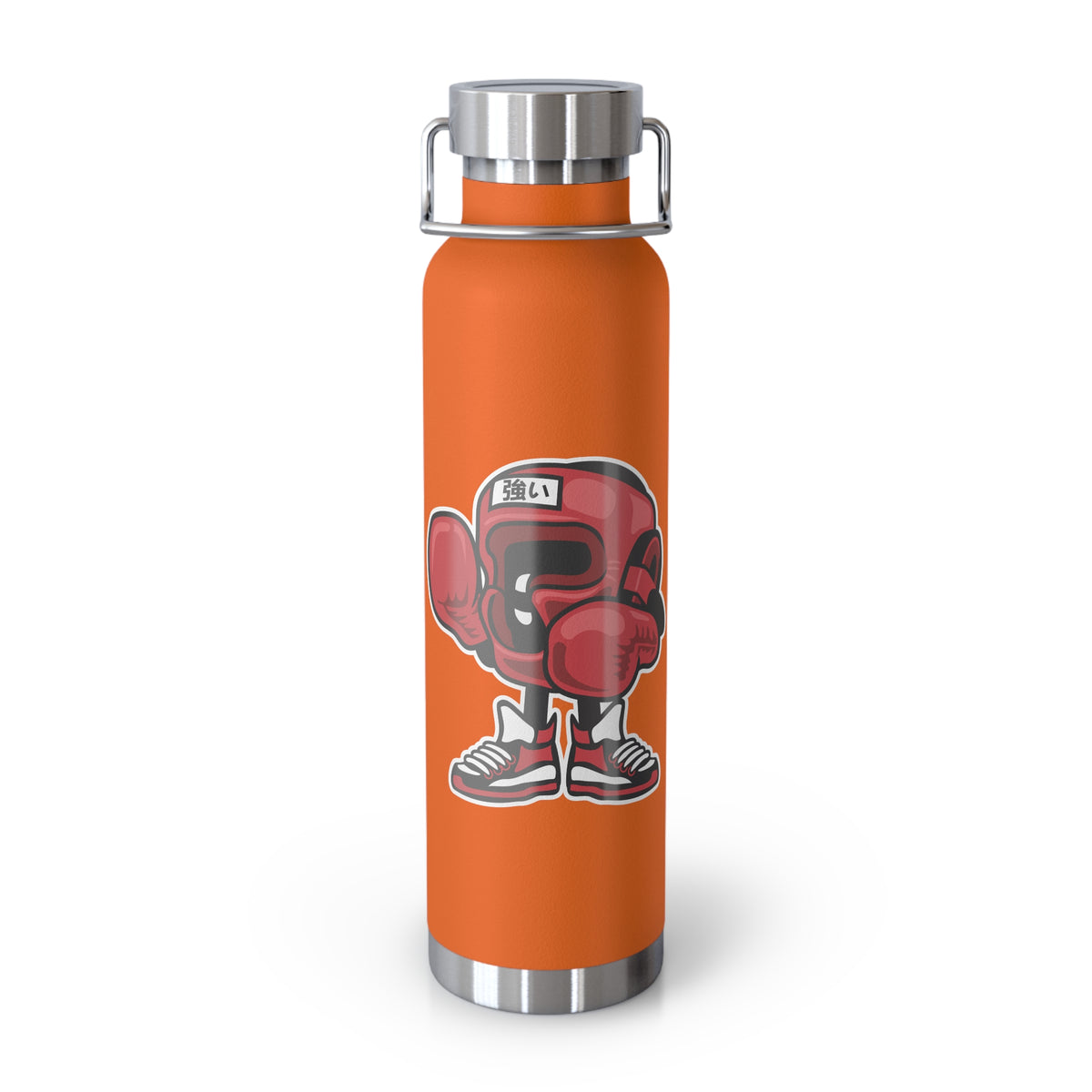 22oz Copper Insulated Water Bottle with Cartoon Design - CV7