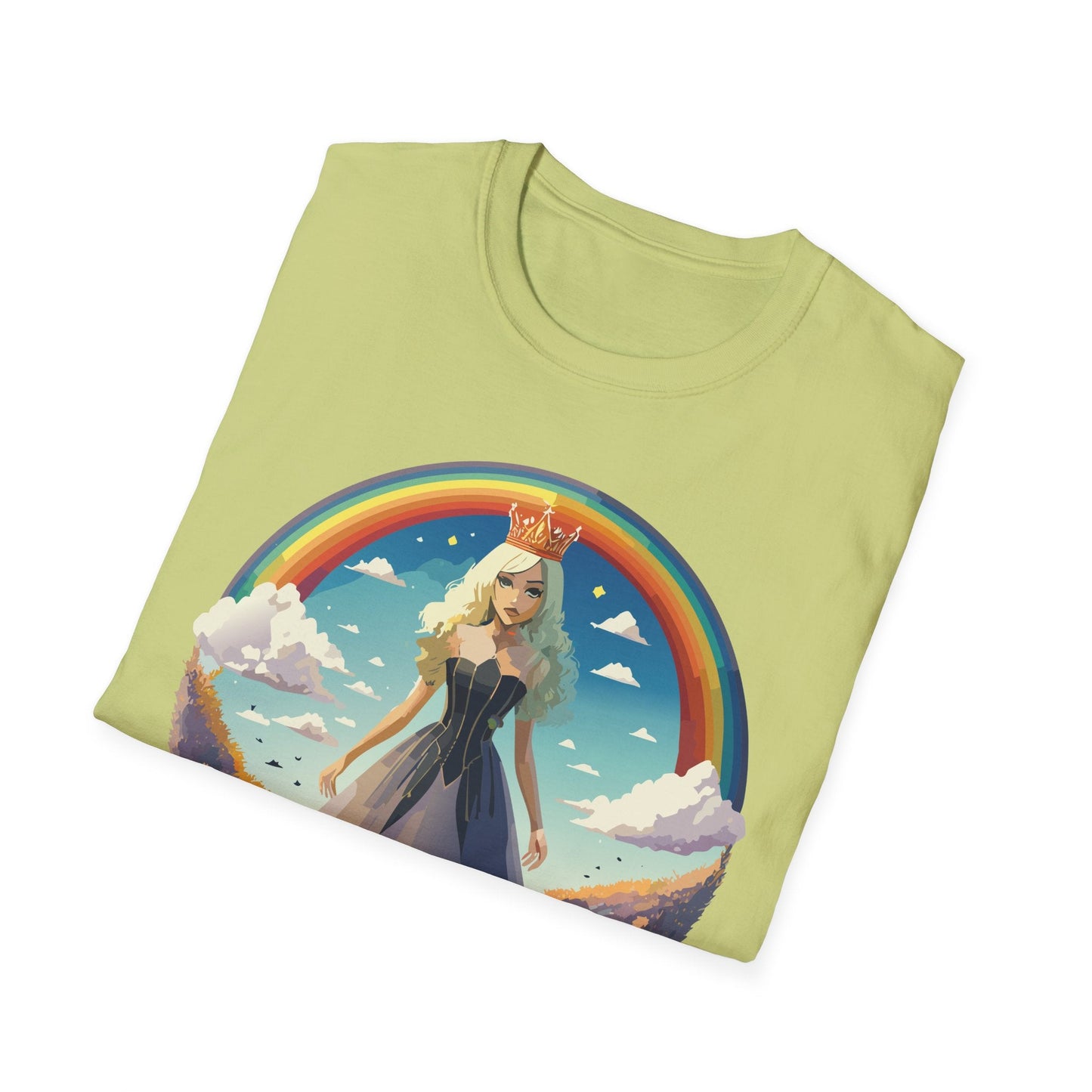 Womens Graphic T Shirt Art Design Tee 100 Percent Cotton Short Sleeve Softstyle Unisex