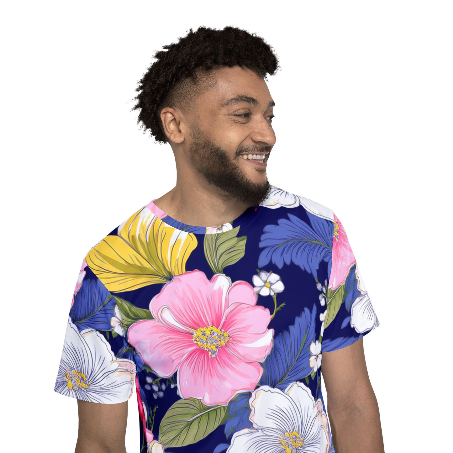 Unisex Floral Shirt, Floral Tee Shirt, Floral T-Shirt, T Shirt with Flowers 19