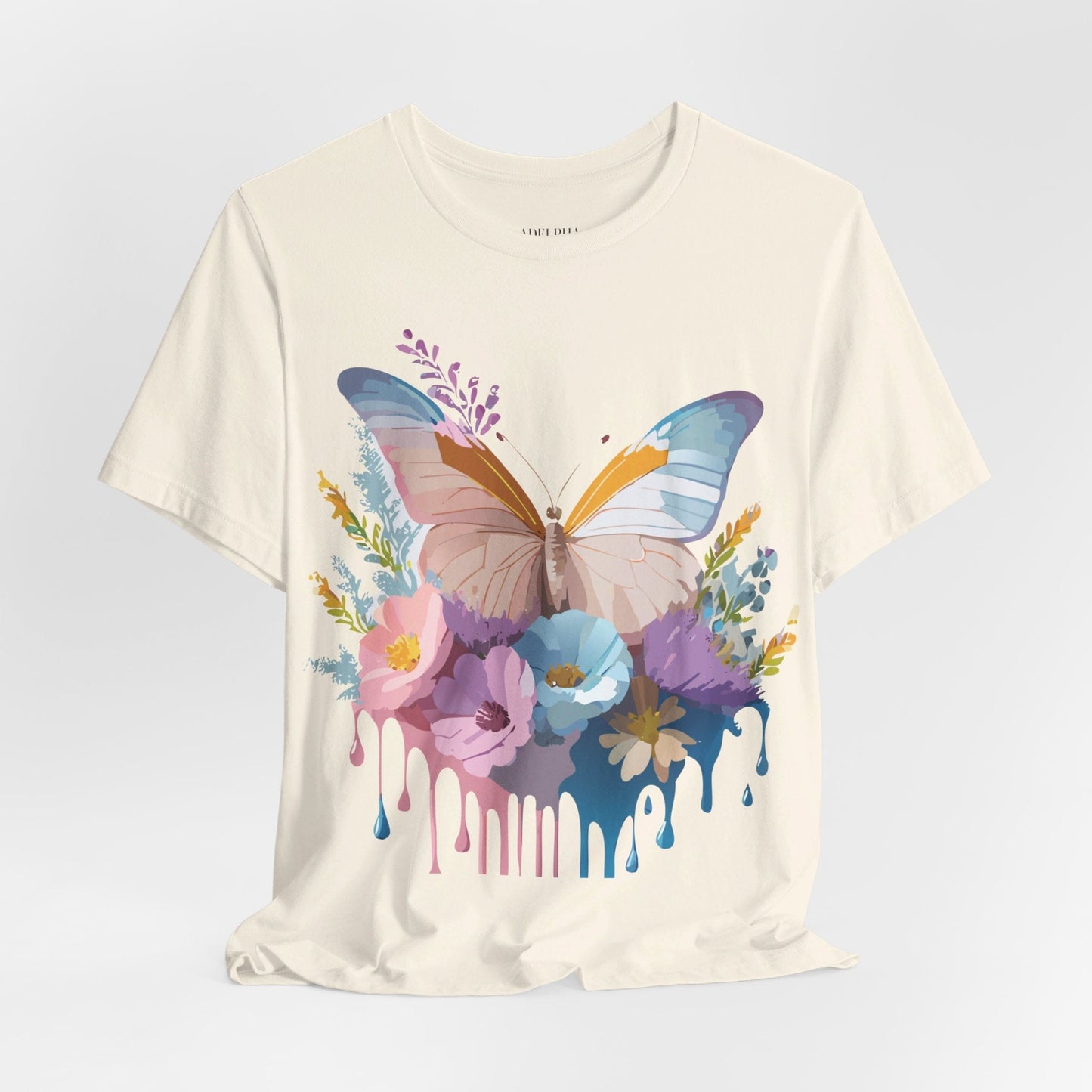 Butterfly Graphic Tee Unisex Short Sleeve Adelpha Artwork Vintage Inspired