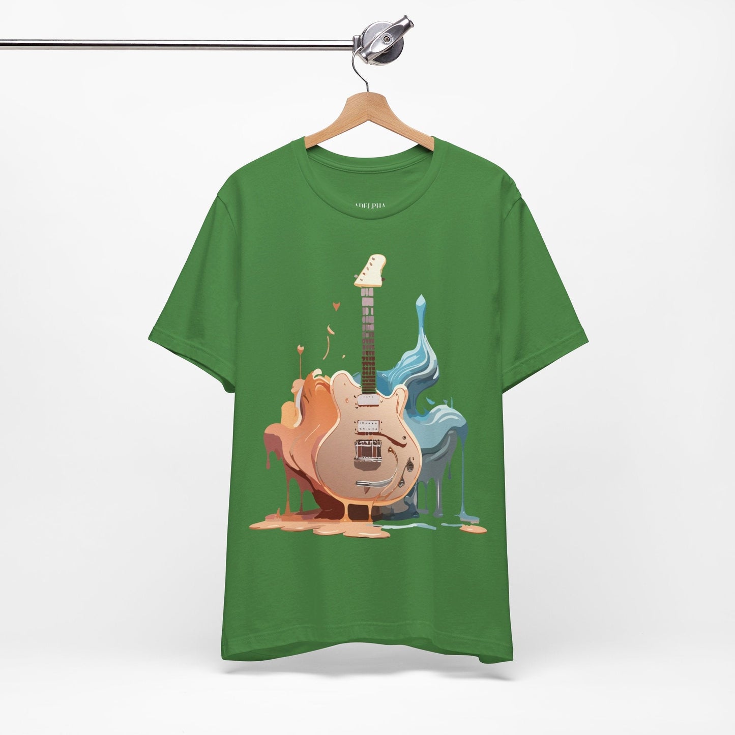 Adelpha Vintage Inspired Graphic Music T Shirt Unisex Short Sleeve Tee For Everyday Wear
