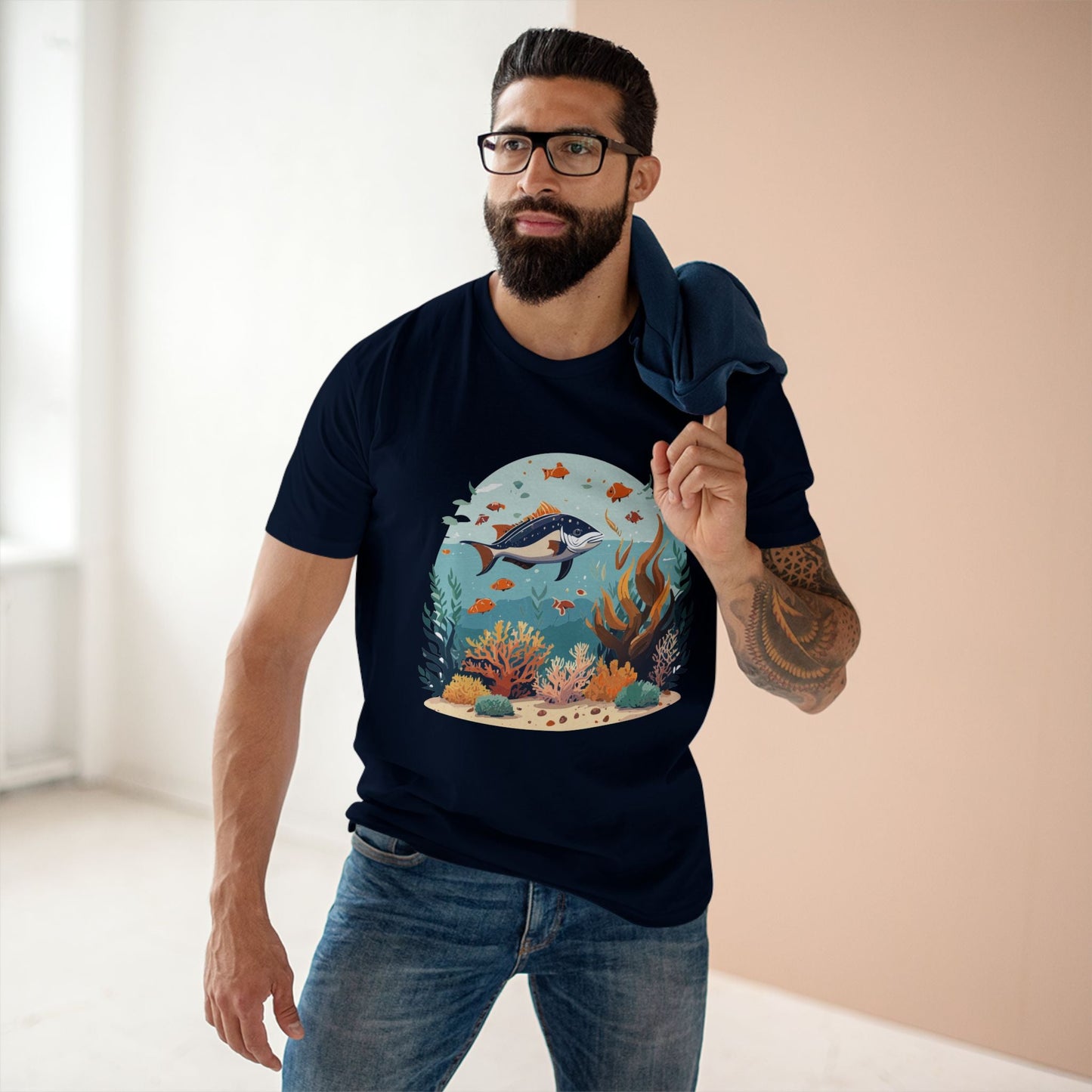 Ocean Pacific Ocean Shirt Unisex Premium Cotton Tee With Original Art Design Retro2Nova