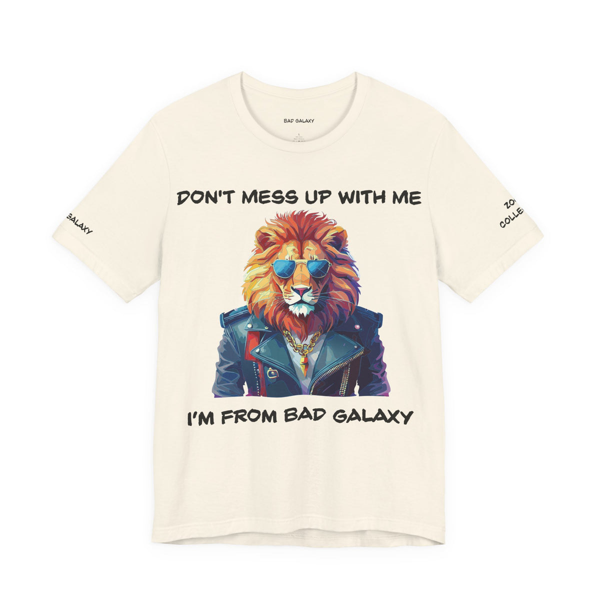 Animal Graphic Unisex Cotton Bella+Canvas Tee with Art Design b10