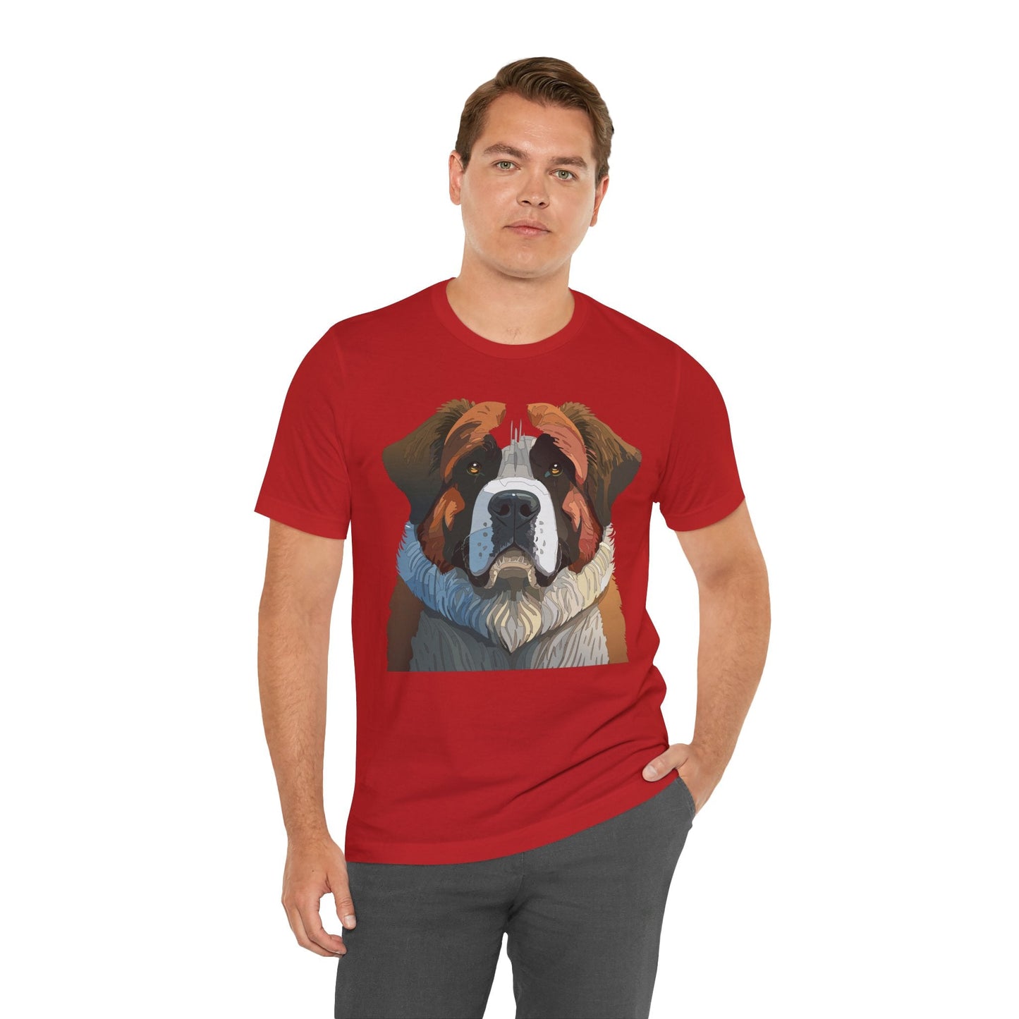 Unisex Animal Shirt Art Design Tee With Wild Animals Print Casual Comfort Wear Everyday Style