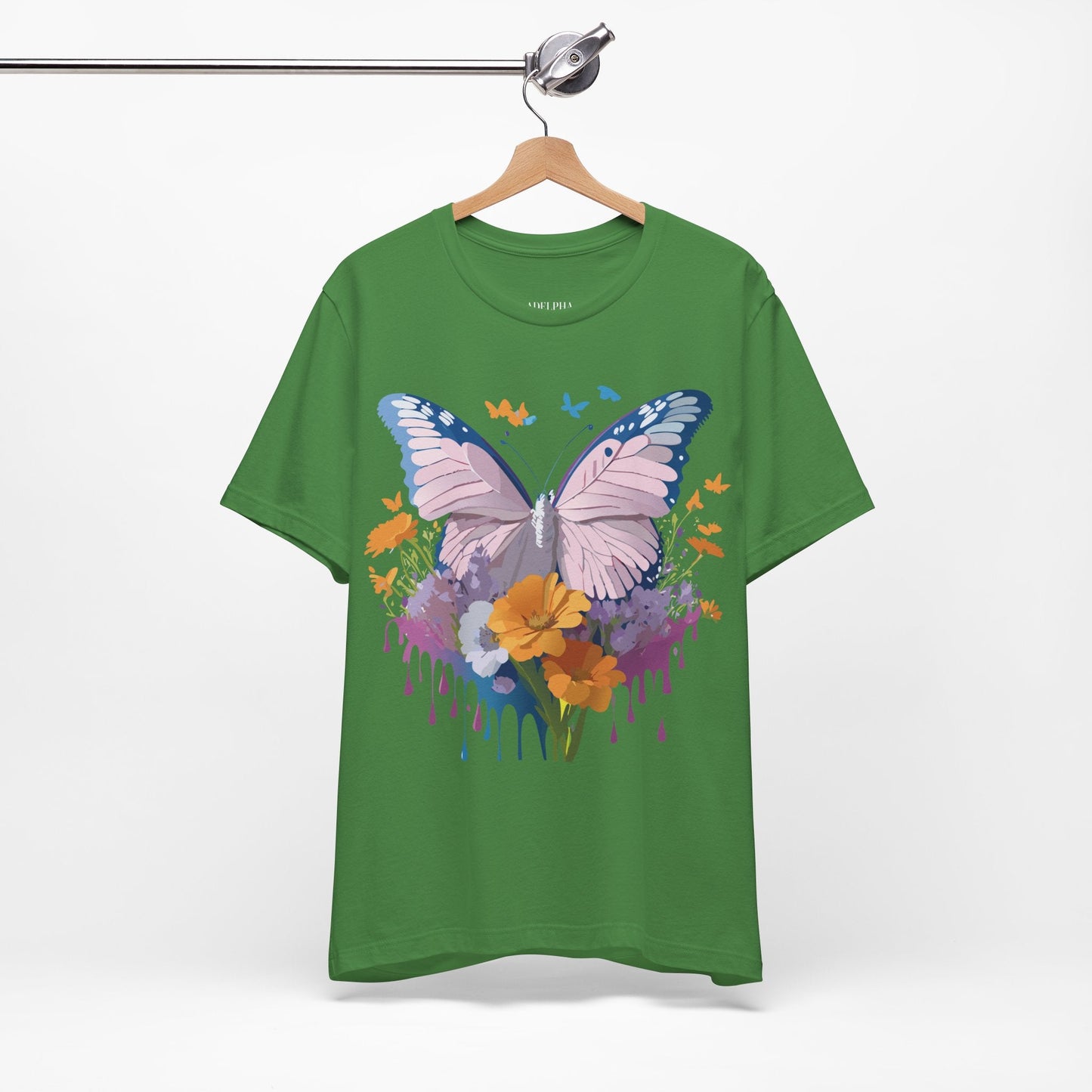 Butterfly Graphic Tee Unisex Jersey Short Sleeve Adelpha Art Design