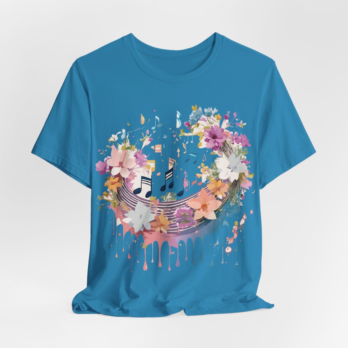 Adelpha Music T Shirt Unisex Graphic Tee With Vintage Inspired Artwork Short Sleeve