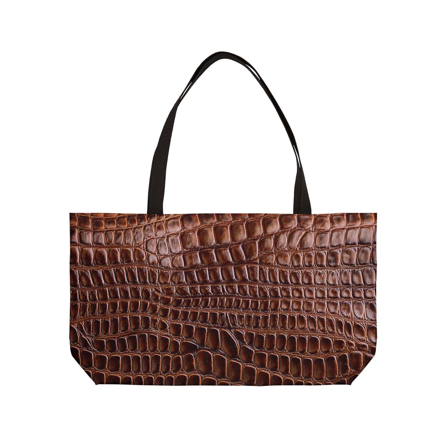 Leather Print Big Bag High-Quality 100% Spun Poly 24x13 Canvas Art Bag L-14