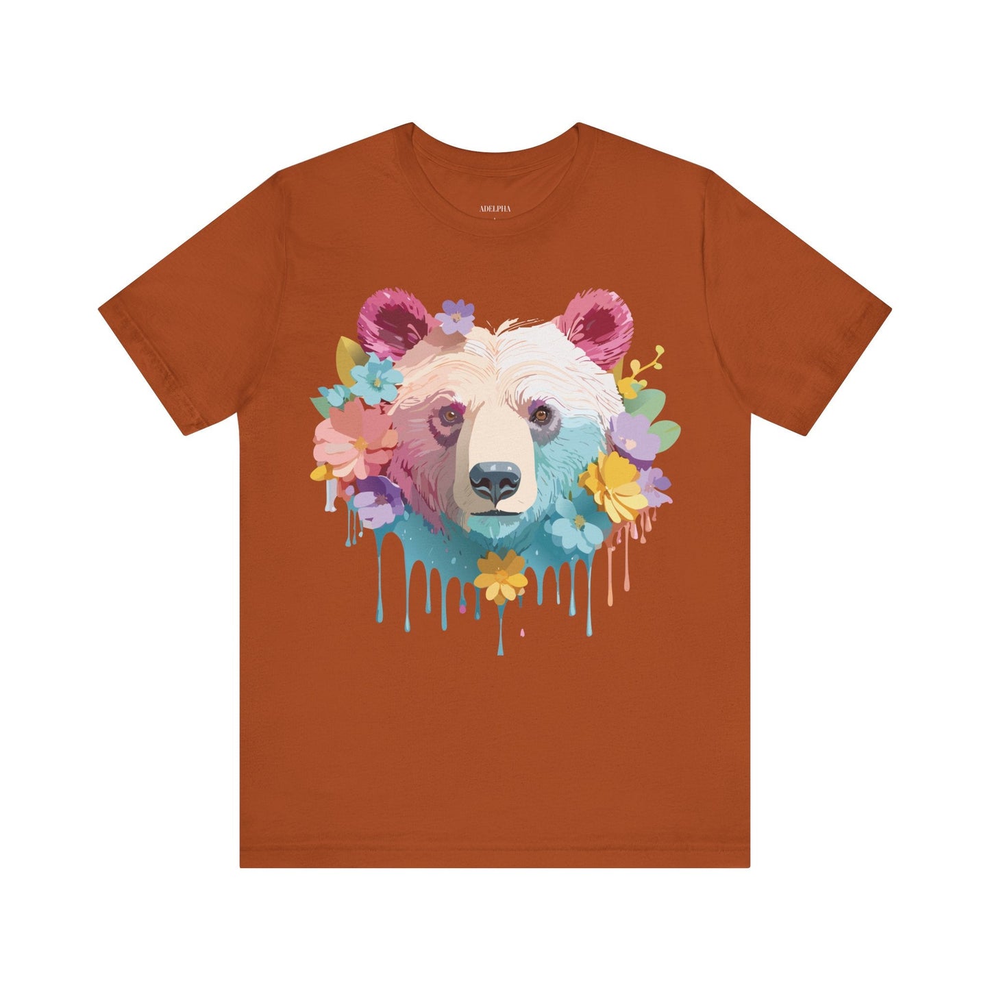 Bear Graphic T Shirt Unisex Adelpha Vintage Inspired Artwork Tee