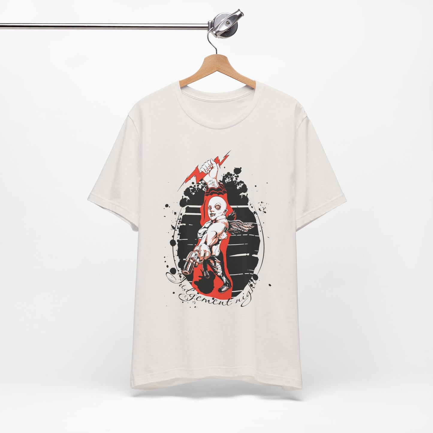 Judgment Night Tee, Artistic Tee, Graphic T-Shirt, Comic Tees, Artistic Comic T-Shirt, Vintage Top