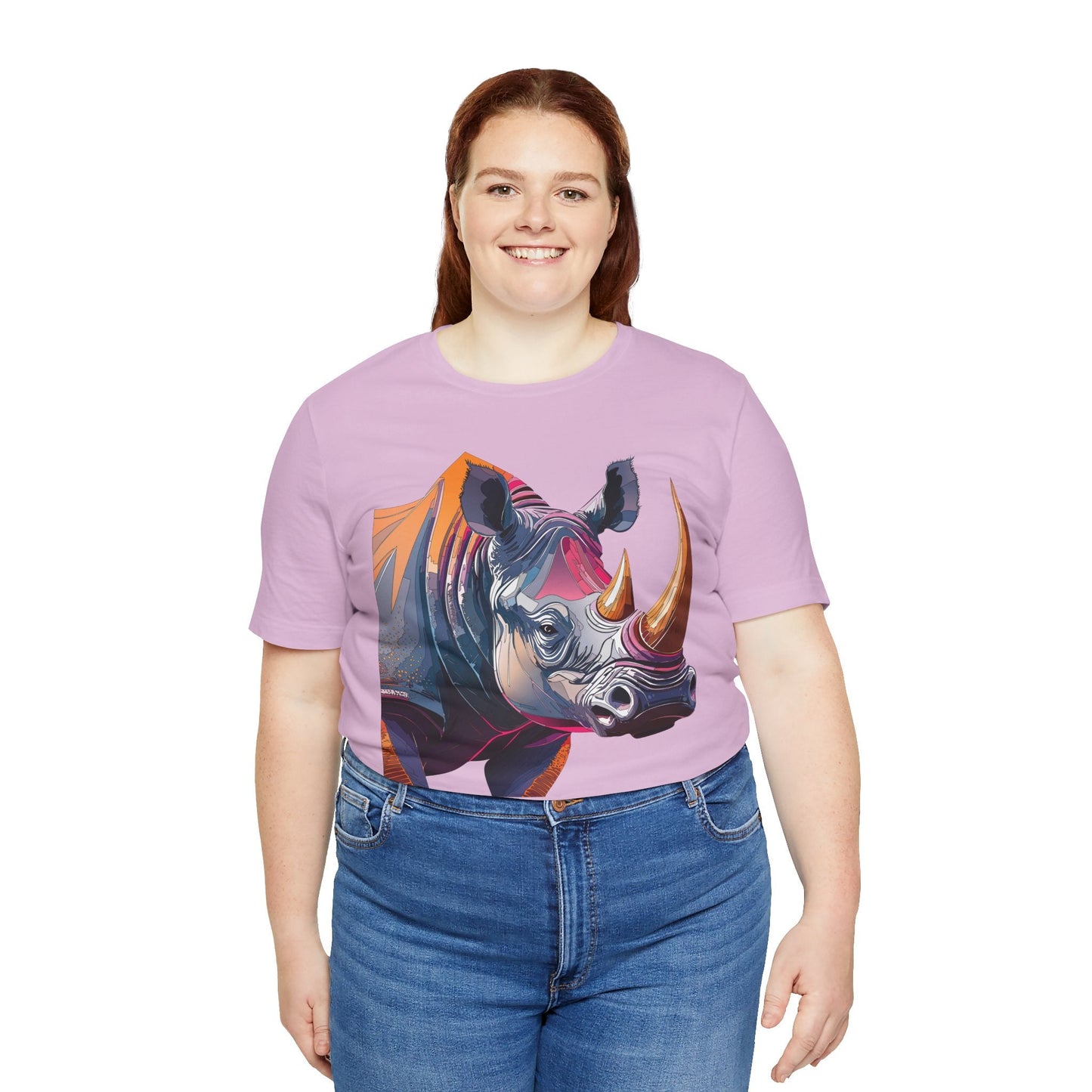 Unisex Animal Print Tee Shirt Featuring Wild Animals Art Design For Everyday Wear