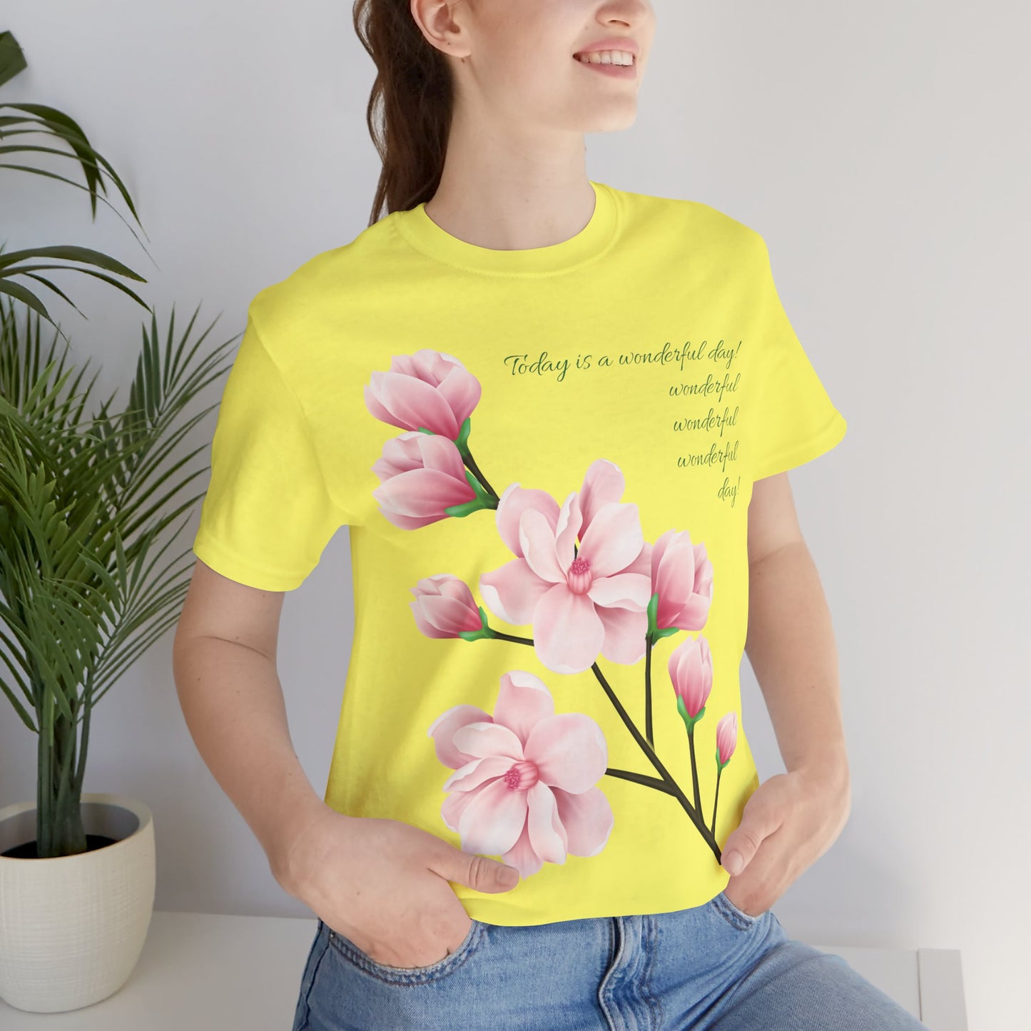 Tee-shirt en coton à imprimés floraux